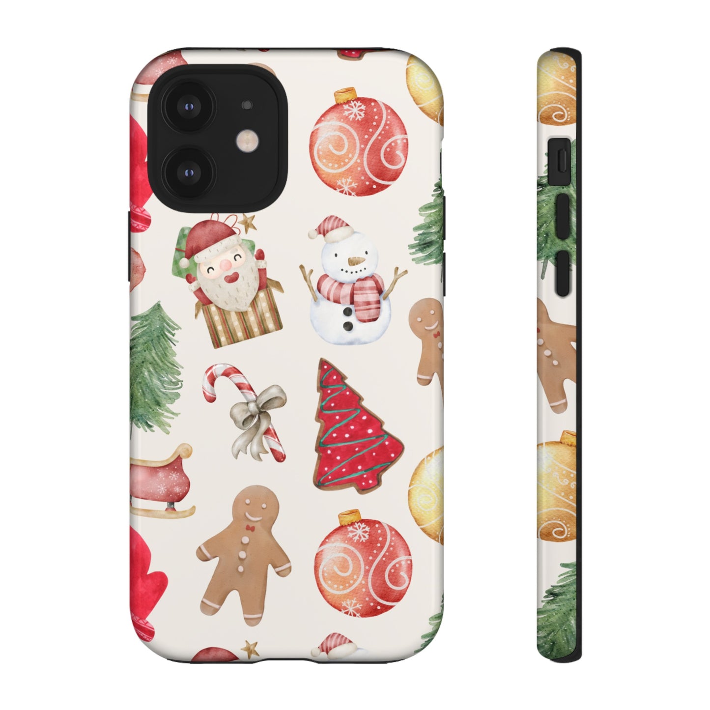 Collage Christmas Wallpaper Phone Case | iPhone 15 Plus/ Pro, 14, 13, 12| Google Pixel 7, Pro, 5| Samsung Galaxy S23 All Major Phone Models