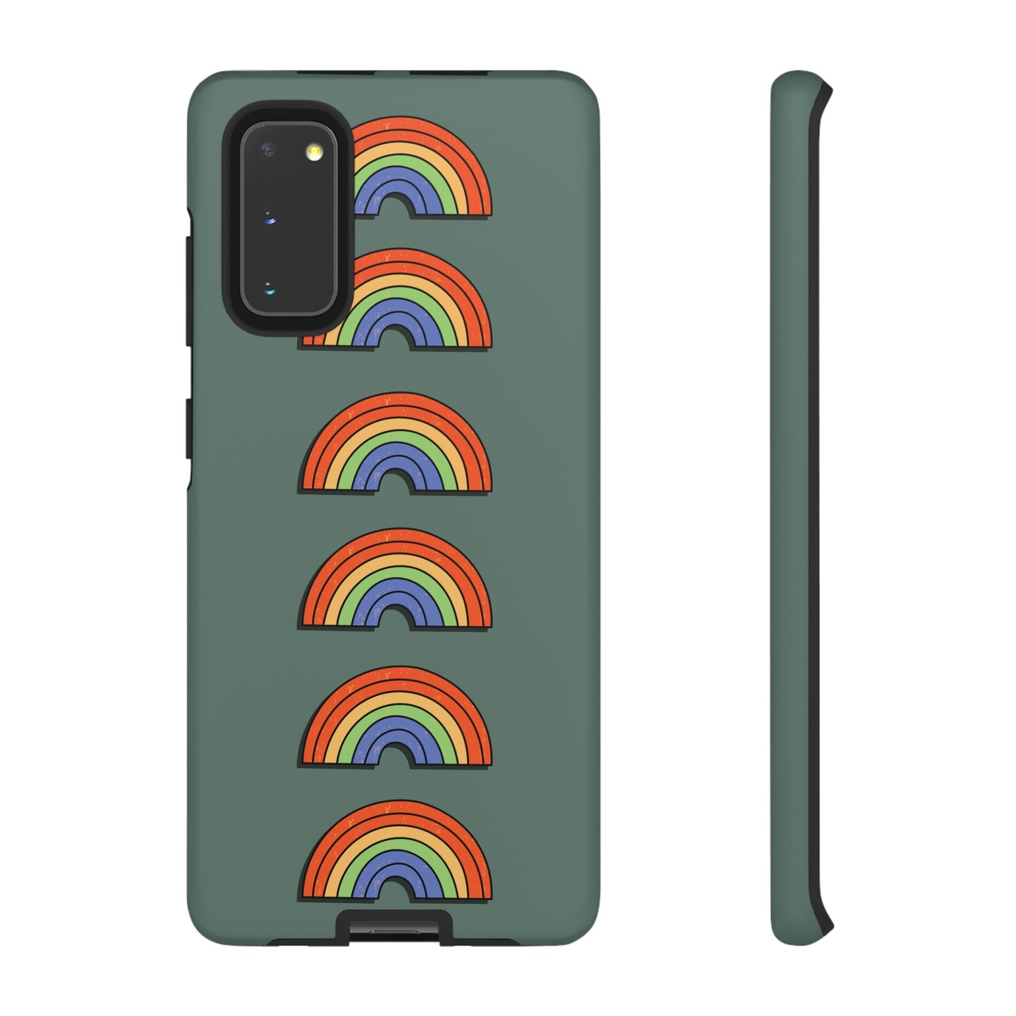 Rainbow Wallpaper Phone Case | iPhone 15 Plus/ Pro, 14, 13, 12| Google Pixel 7, Pro, 5| Samsung Galaxy S23 All Major Phone Models