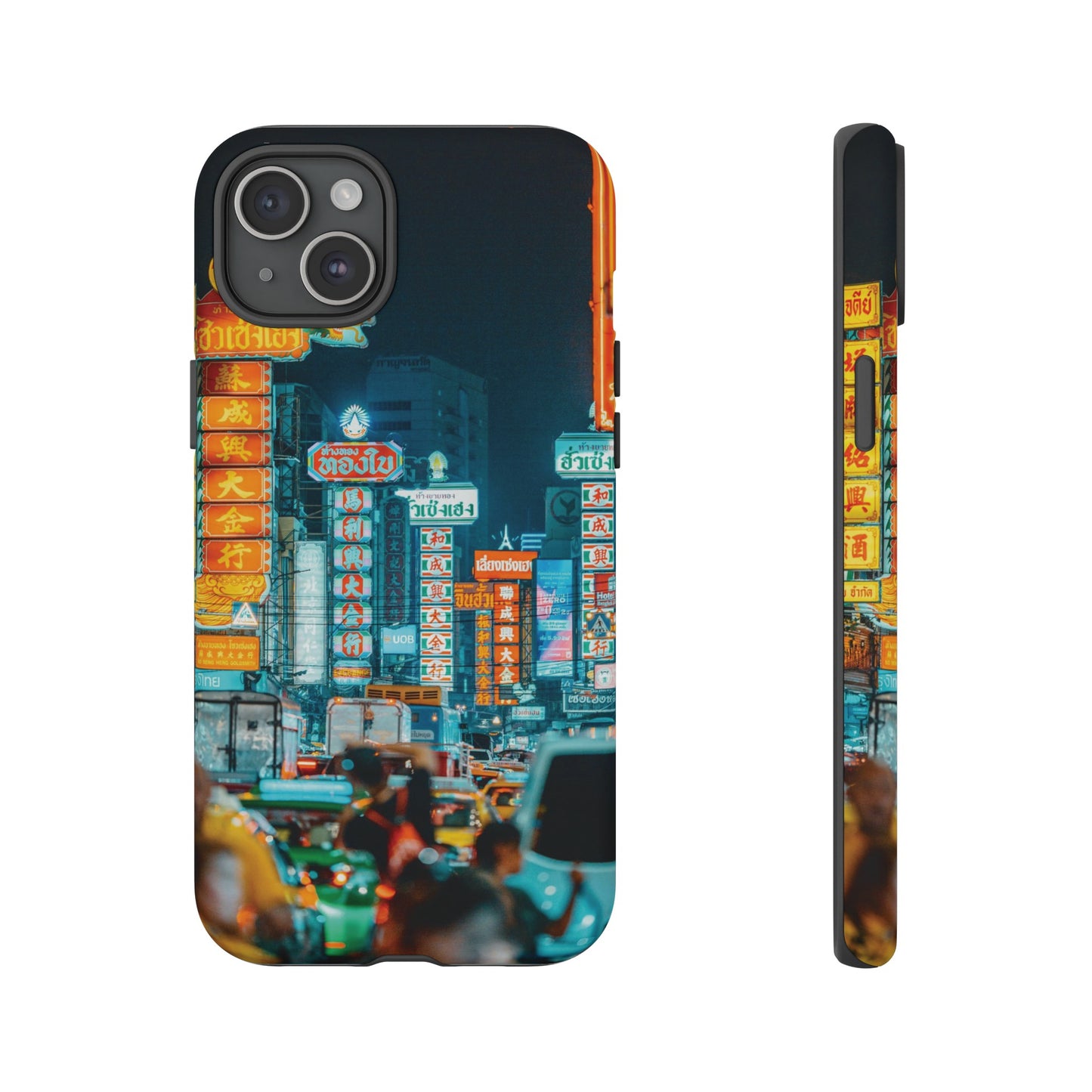 Neon Nightlife Wallpaper Phone Case | iPhone 15 Plus/ Pro, 14, 13, 12| Google Pixel 7, Pro, 5| Samsung Galaxy S23 All Major Phone Models