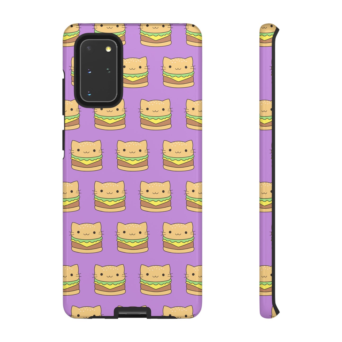 Cat Burger Phone Case | iPhone 15 Plus/ Pro, 14, 13, 12| Google Pixel 7, Pro, 5| Samsung Galaxy S23 All Major Phone Models