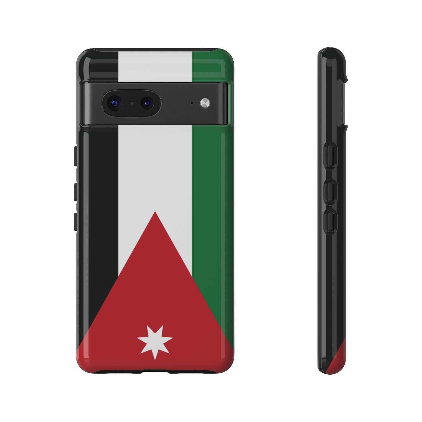 Jordan Flag Phone Case |iPhone 15 Plus/ Pro, 14, 13, 12|Google Pixel 7, Pro, 5| Samsung Galaxy S23 All Major Phone Models