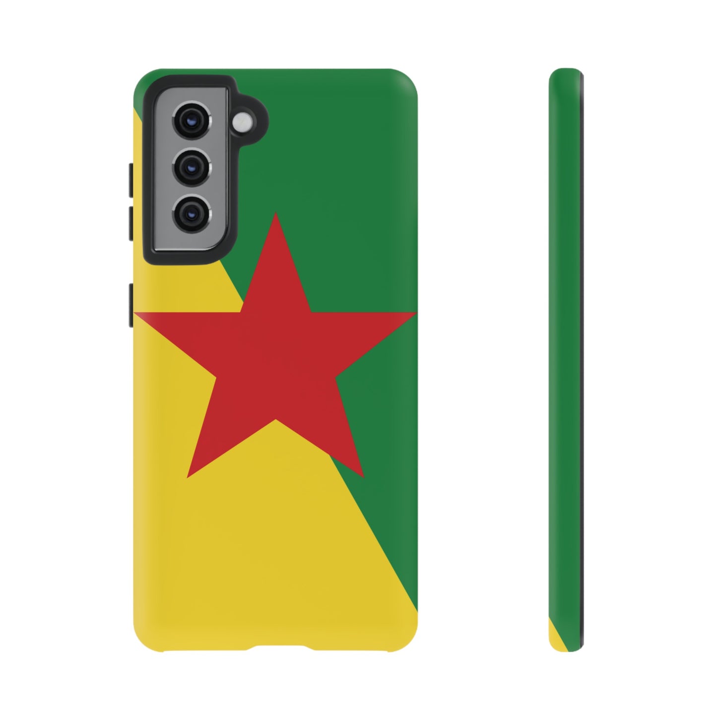 French Guiana Flag (France) Phone Case | iPhone 15 Plus/ Pro, 14, 13, 12| Google Pixel 7, Pro, 5| Samsung Galaxy S23 All Major Phone Models