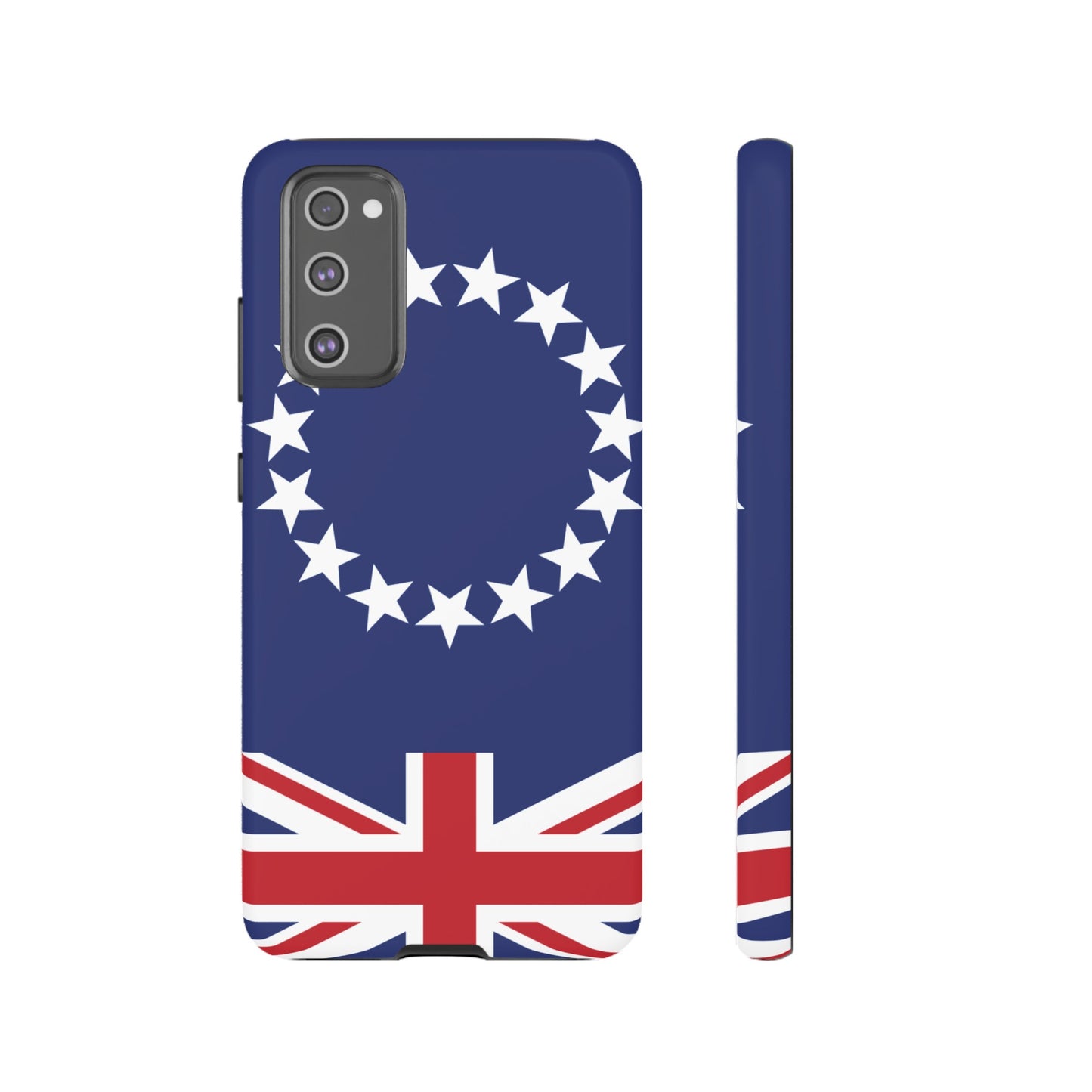 Cook Islands Flag Phone Case | iPhone 15 Plus/ Pro, 14, 13, 12| Google Pixel 7, Pro, 5| Samsung Galaxy S23 All Major Phone Models