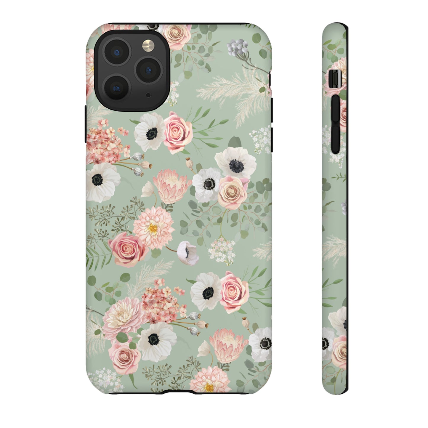 Pastel Flowers Phone Case | iPhone 15 Plus/ Pro, 14, 13, 12| Google Pixel 7, Pro, 5| Samsung Galaxy S23 All Major Phone Models