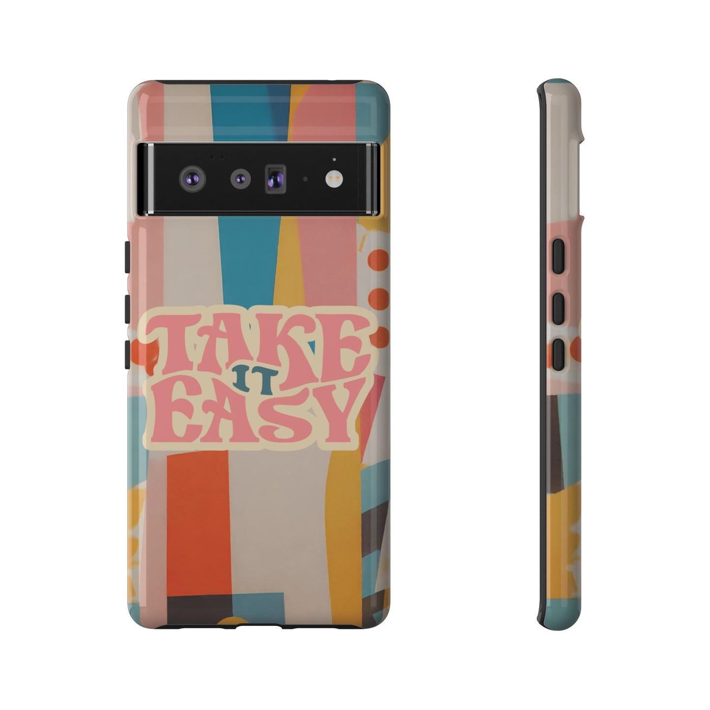 Take It Easy Wallpaper Phone Case | iPhone 15 Plus/ Pro, 14, 13, 12| Google Pixel 7, Pro, 5| Samsung Galaxy S23 All Major Phone Models