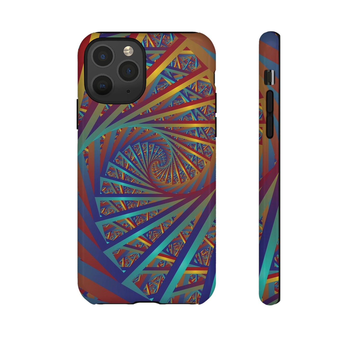 Colourful Spiral Wallpaper Phone Case | iPhone 15 Plus/ Pro, 14, 13, 12| Google Pixel 7, Pro, 5| Samsung Galaxy S23 All Major Phone Models