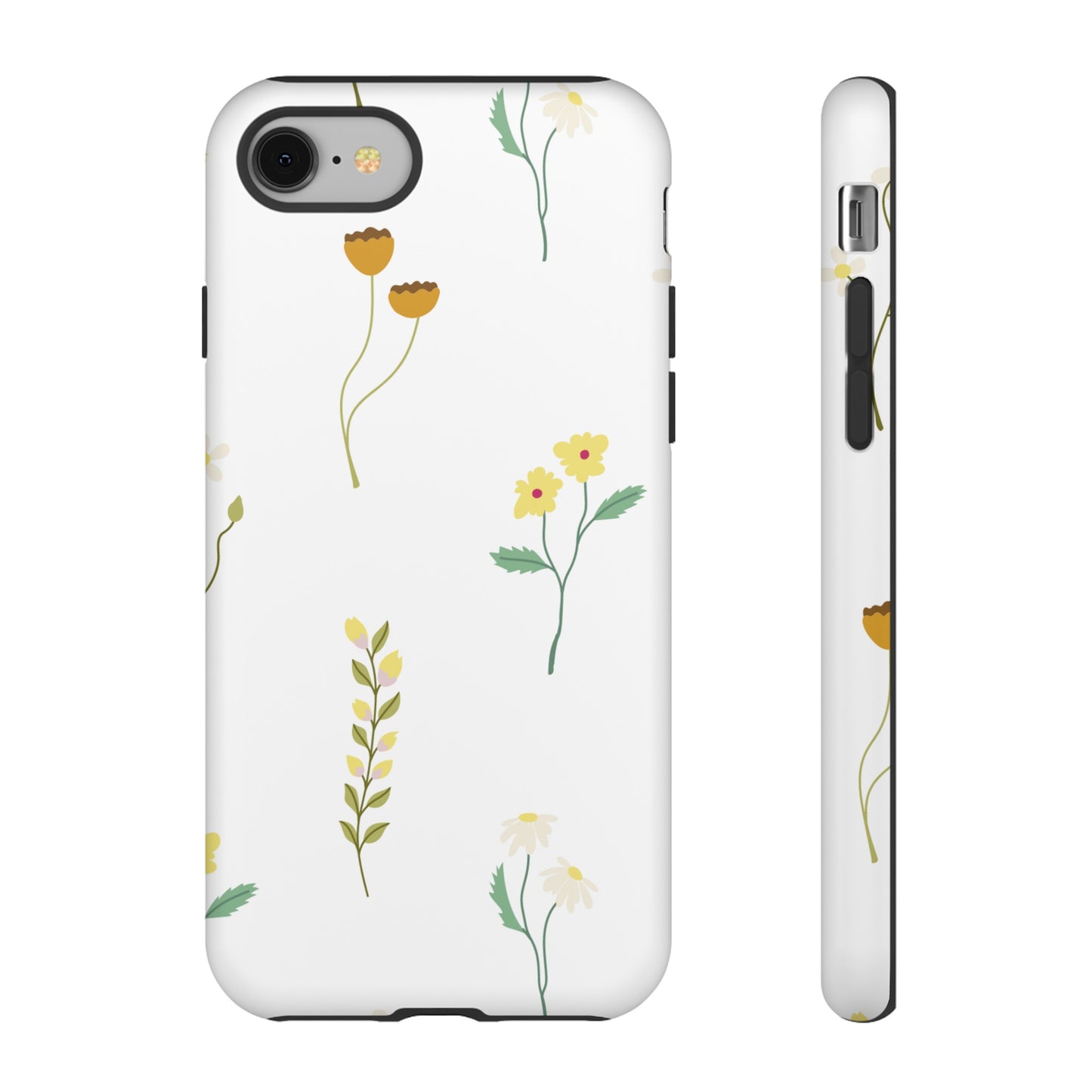 Delicate Floral Wallpaper Phone Case | iPhone 15 Plus/ Pro, 14, 13, 12| Google Pixel 7, Pro, 5| Samsung Galaxy S23 All Major Phone Models