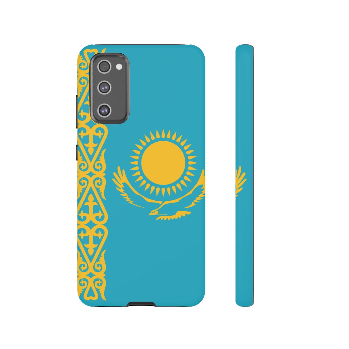 Kazakhstan Flag Phone Case | iPhone 15 Plus/ Pro, 14, 13, 12| Google Pixel 7, Pro, 5| Samsung Galaxy S23 All Major Phone Models