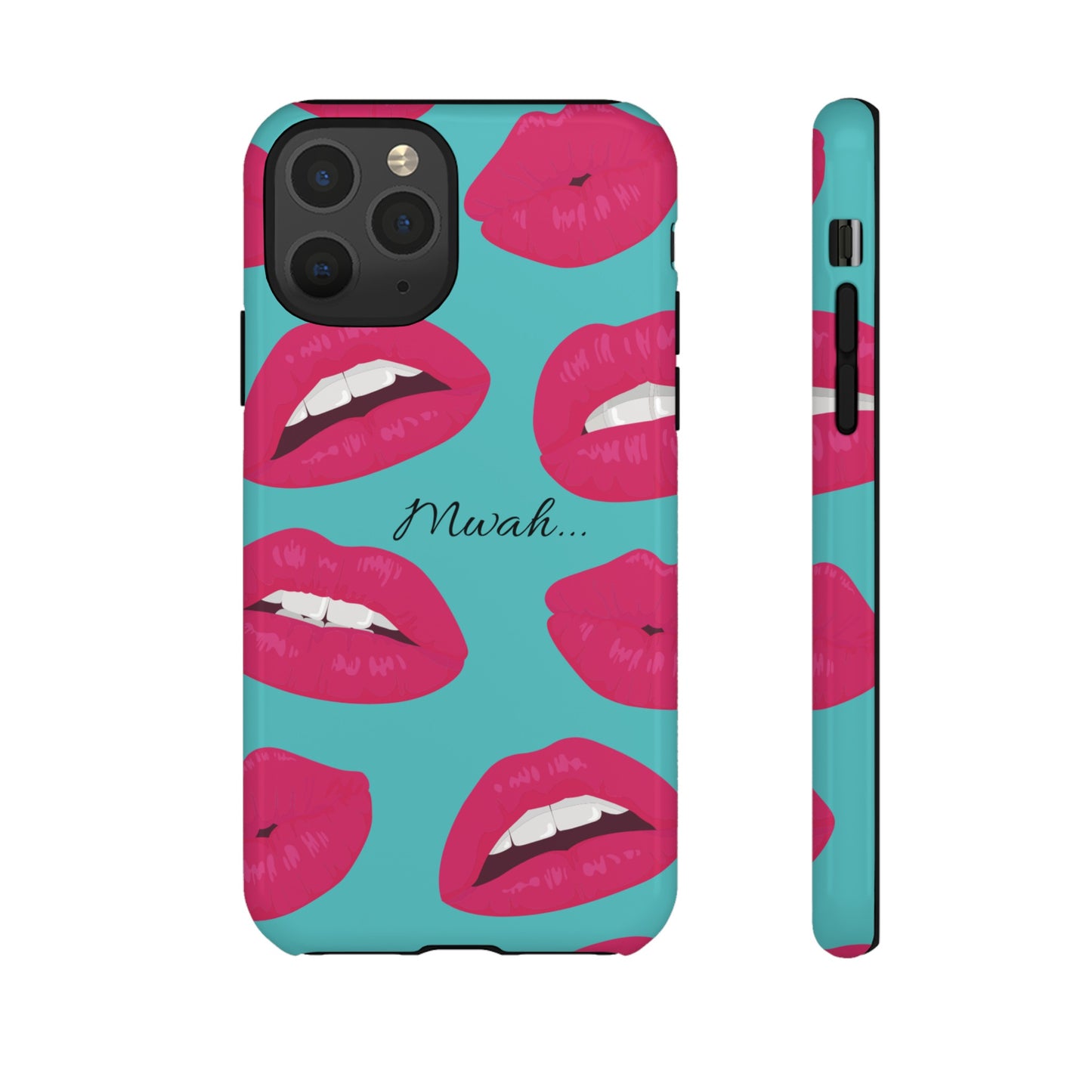 Mwah! Wallpaper Phone Case | iPhone 15 Plus/ Pro, 14, 13, 12| Google Pixel 7, Pro, 5| Samsung Galaxy S23 All Major Phone Models