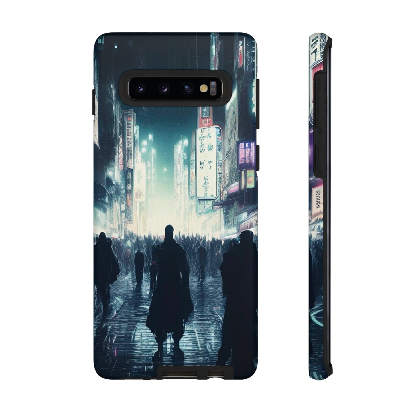 Strangers in the City Wallpaper Phone Case | iPhone 15 Plus/ Pro, 14, 13, 12| Google Pixel 7, Pro, 5| Samsung Galaxy S23 All Major Phone Models