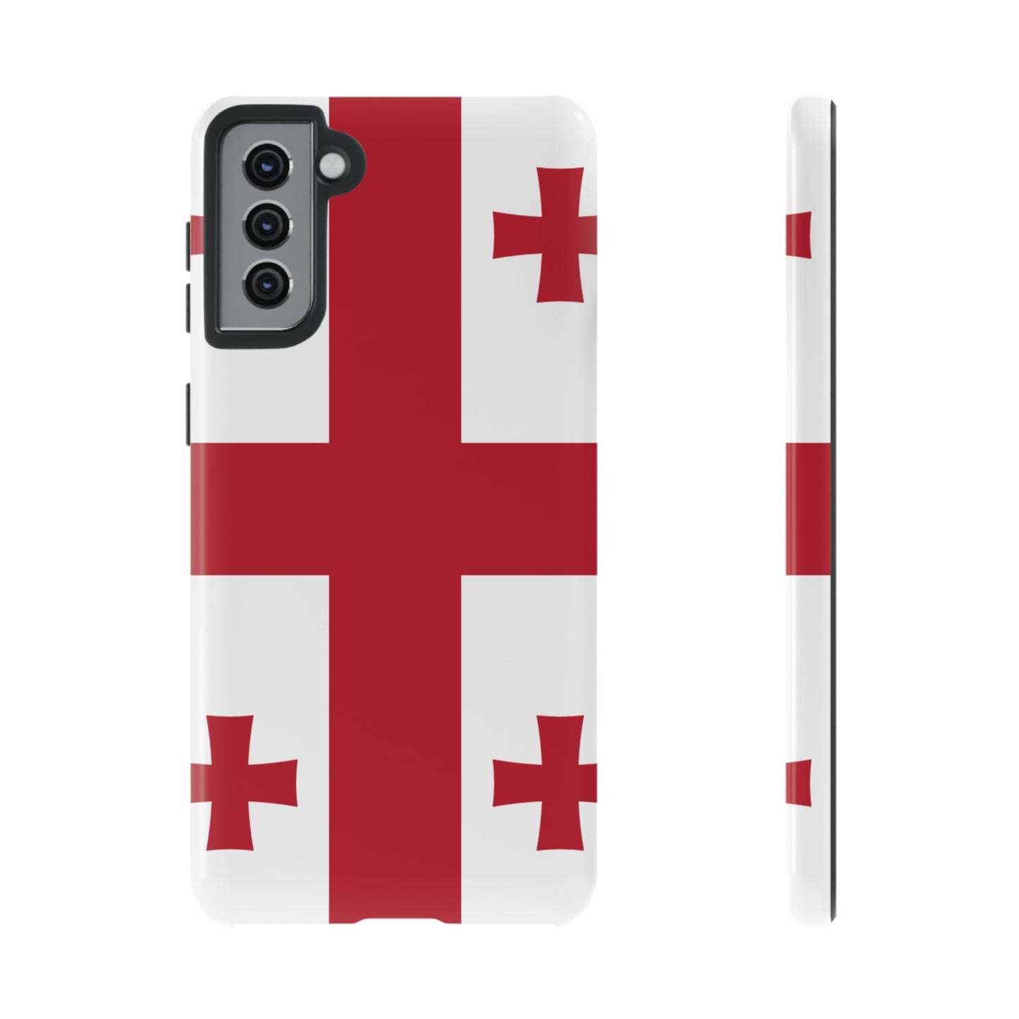 Georgia Flag Phone Case | iPhone 15 Plus/ Pro, 14, 13, 12| Google Pixel 7, Pro, 5| Samsung Galaxy S23 All Major Phone Models