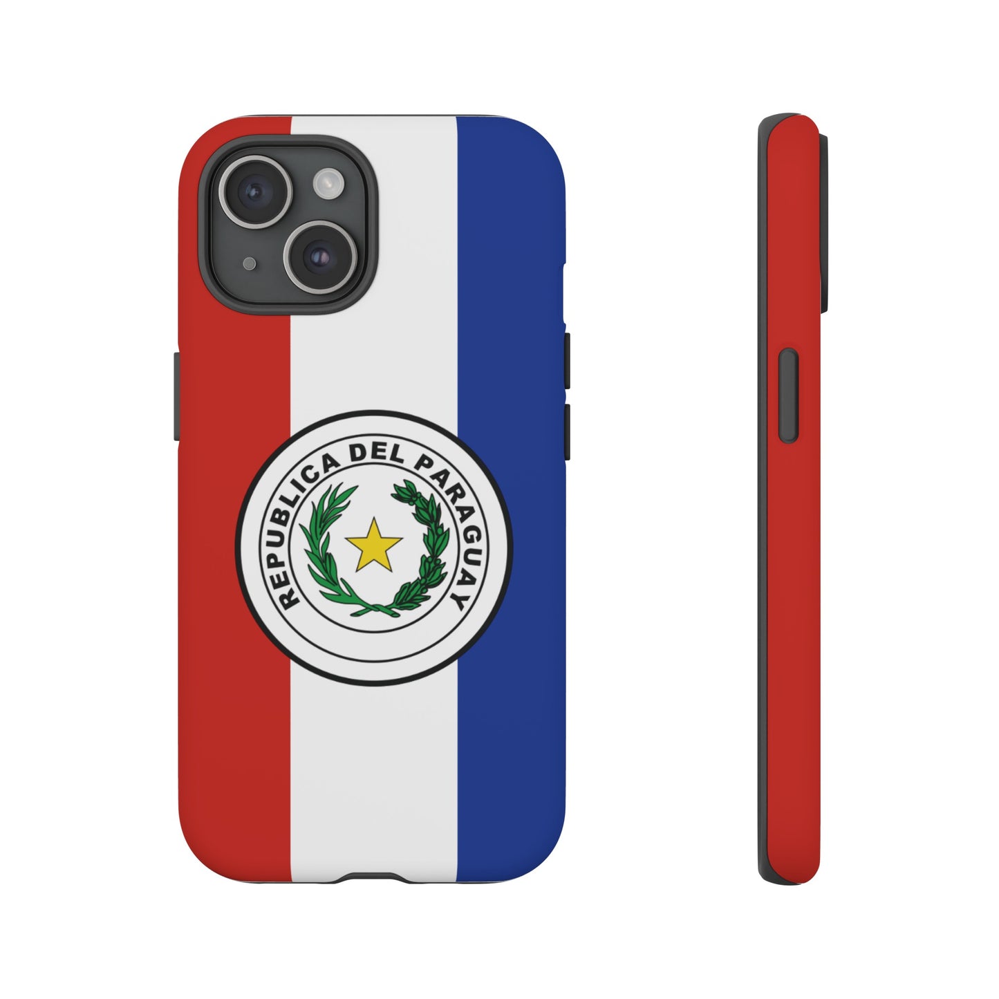 Paraguay Flag Phone Case | iPhone 15 Plus/ Pro, 14, 13, 12| Google Pixel 7, Pro, 5| Samsung Galaxy S23 All Major Phone Models