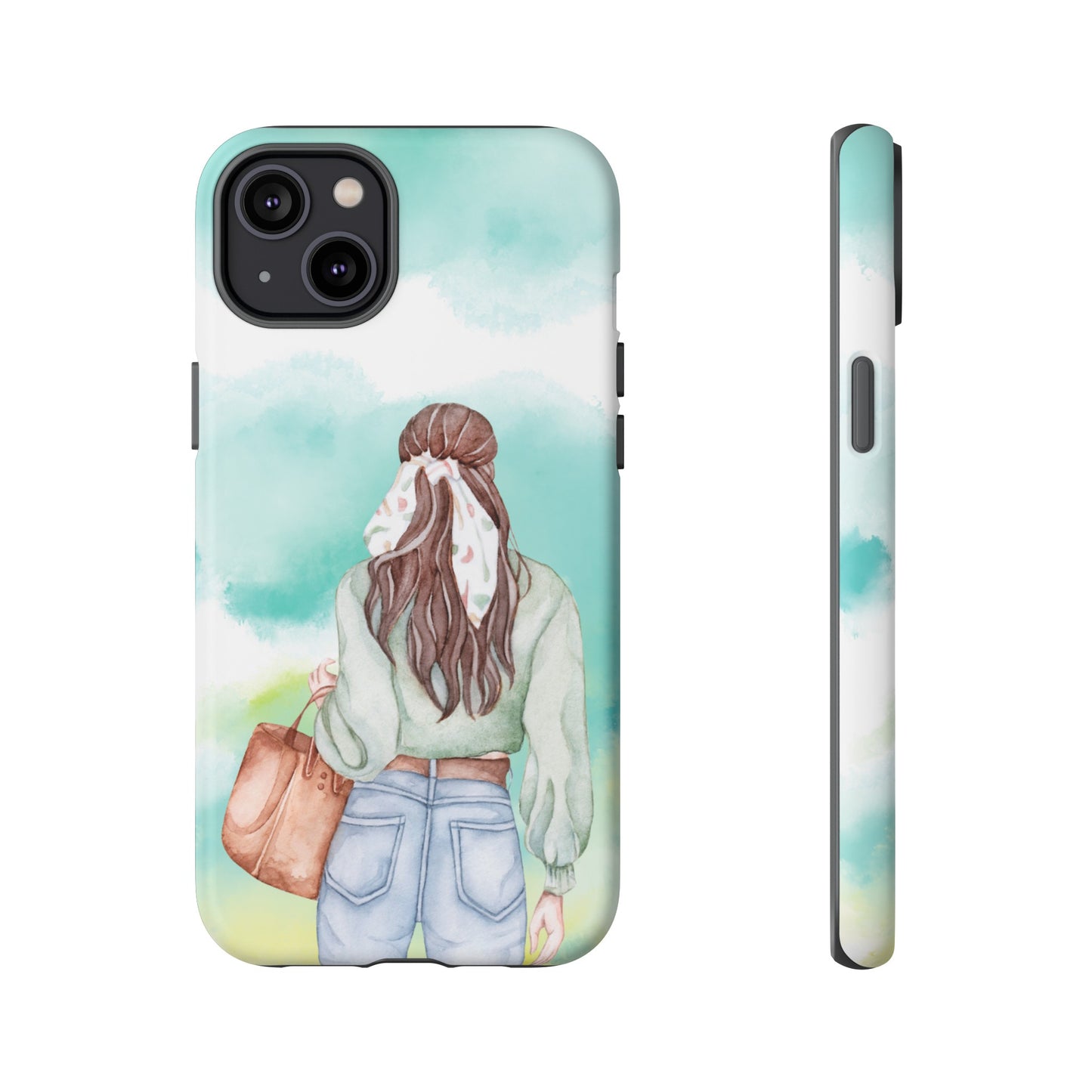 Girl Wallpaper Phone Case | iPhone 15 Plus/ Pro, 14, 13, 12| Google Pixel 7, Pro, 5| Samsung Galaxy S23 All Major Phone Models