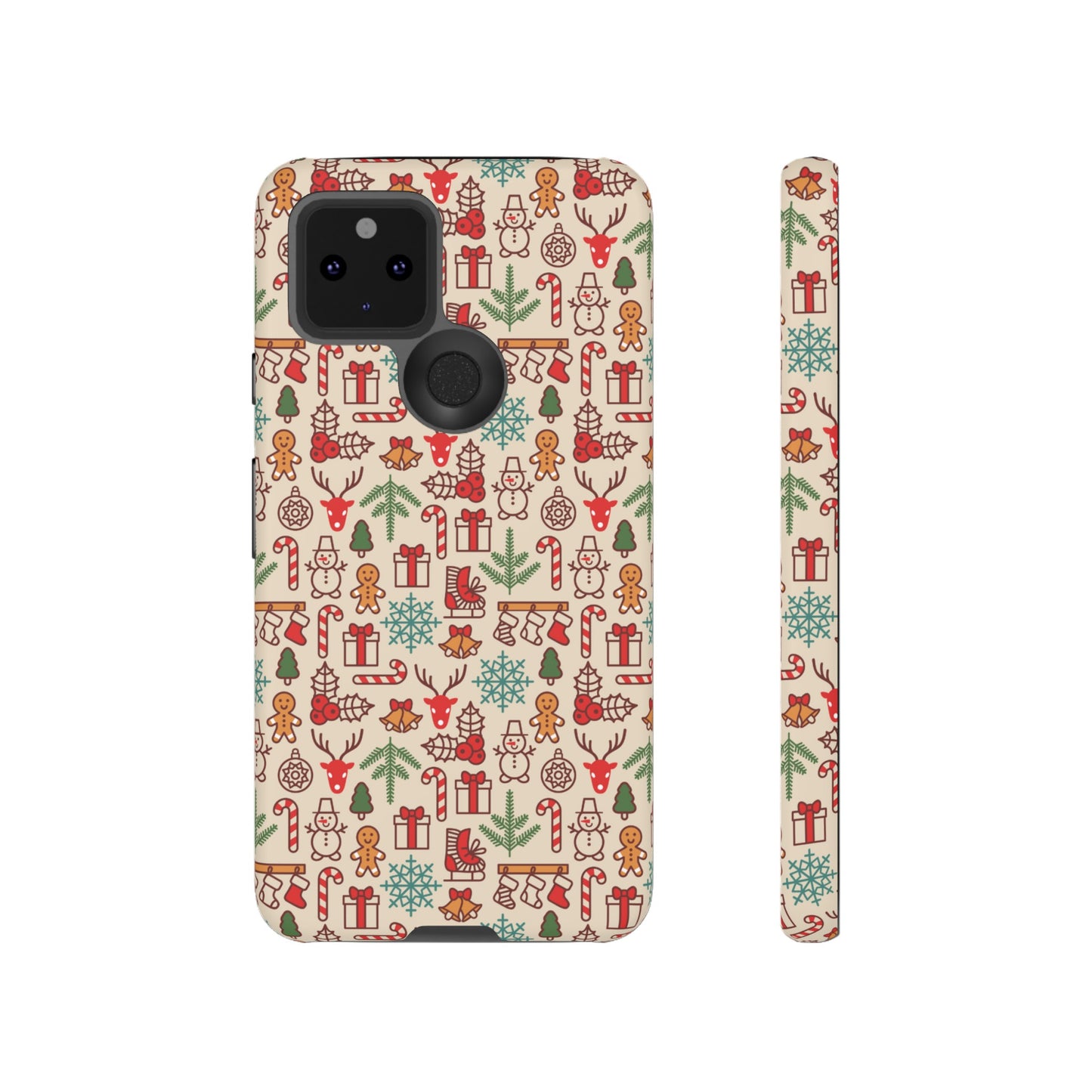 Collage Christmas Wallpaper Phone Case | iPhone 15 Plus/ Pro, 14, 13, 12| Google Pixel 7, Pro, 5| Samsung Galaxy S23 All Major Phone Models