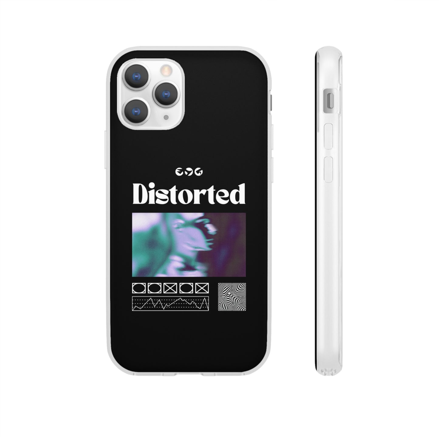 Distorted Phone Case | iPhone 15 Plus/ Pro, 14, 13, 12| Google Pixel 7, Pro, 5| Samsung Galaxy S23 All Major Phone Models