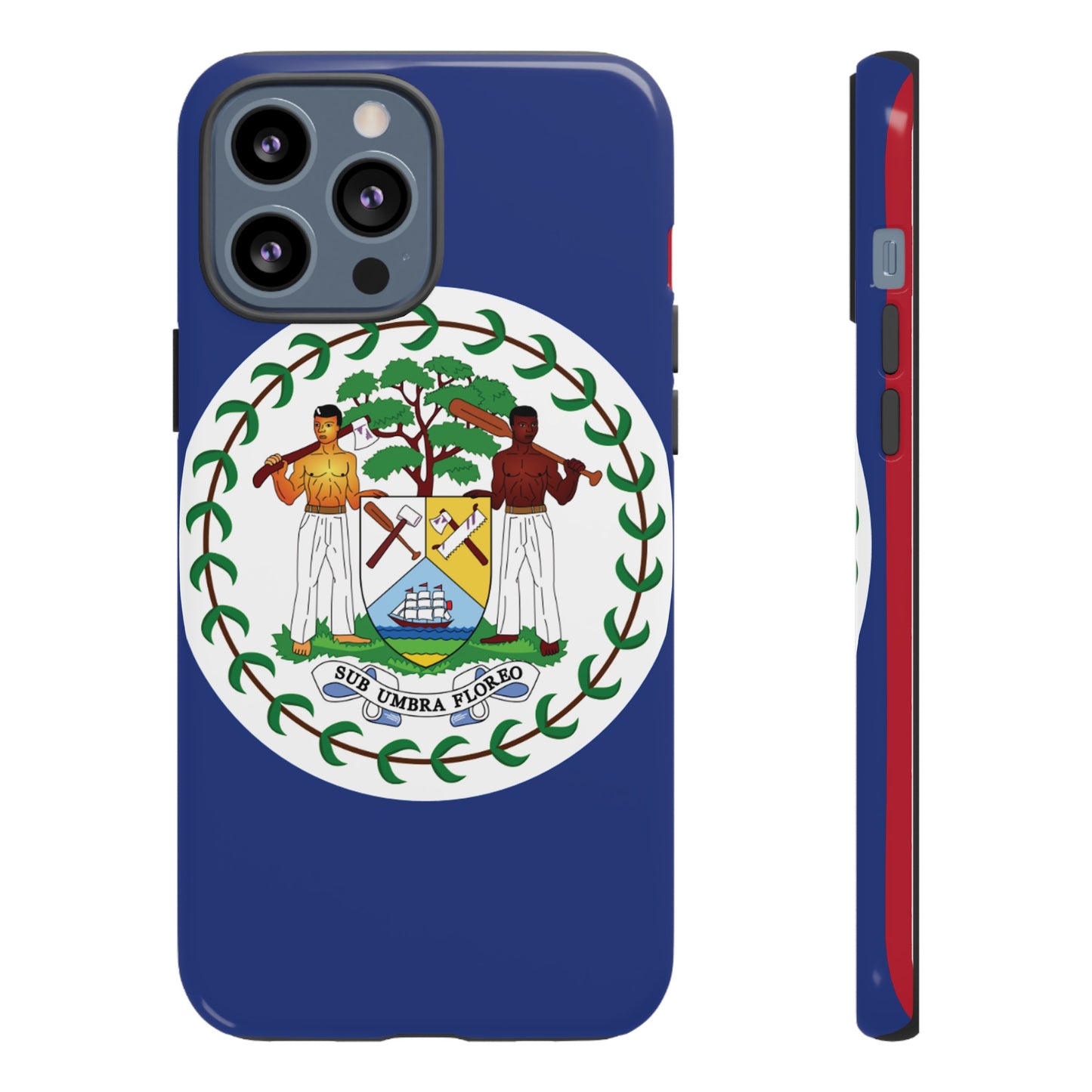 Belize Flag Phone Case | iPhone 15 Plus/ Pro, 14, 13, 12| Google Pixel 7, Pro, 5| Samsung Galaxy S23 All Major Phone Models