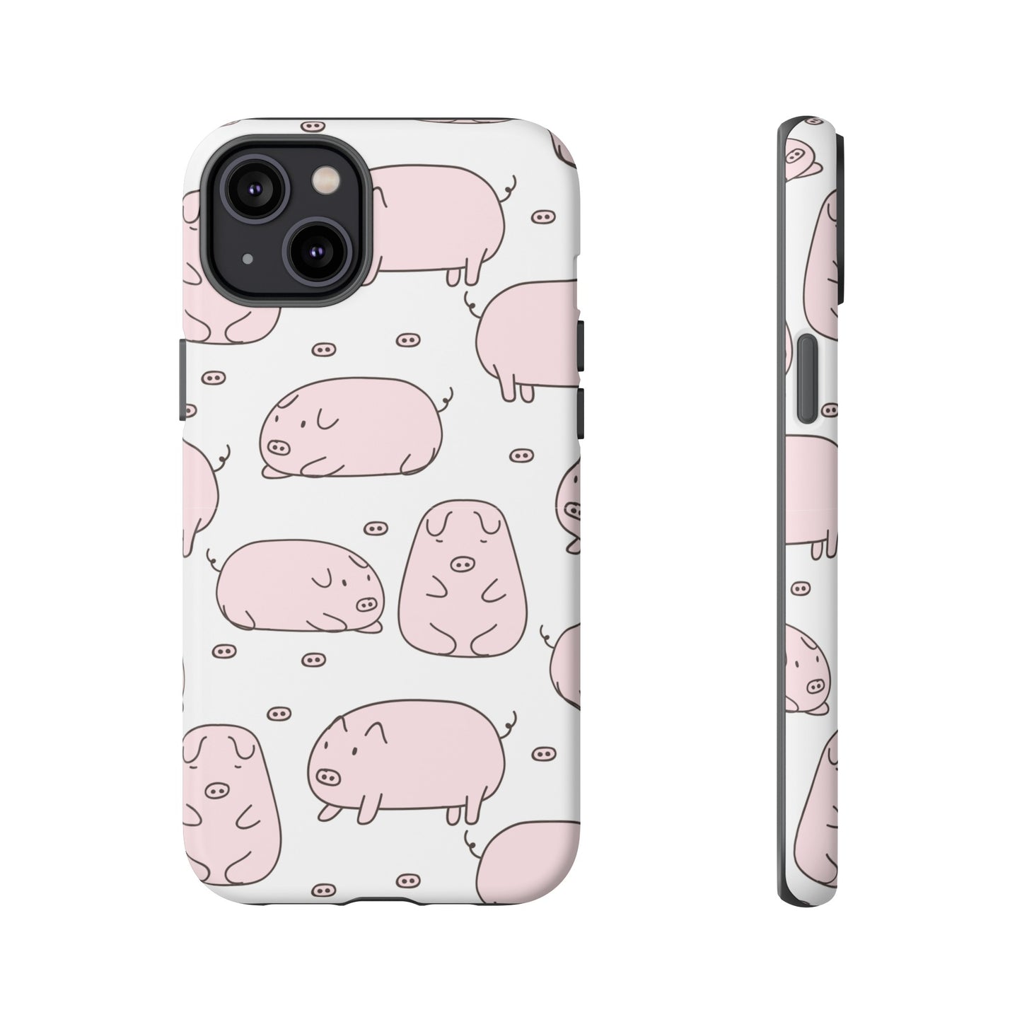 Pig Wallpaper Phone Case | iPhone 15 Plus/ Pro, 14, 13, 12| Google Pixel 7, Pro, 5| Samsung Galaxy S23 All Major Phone Models