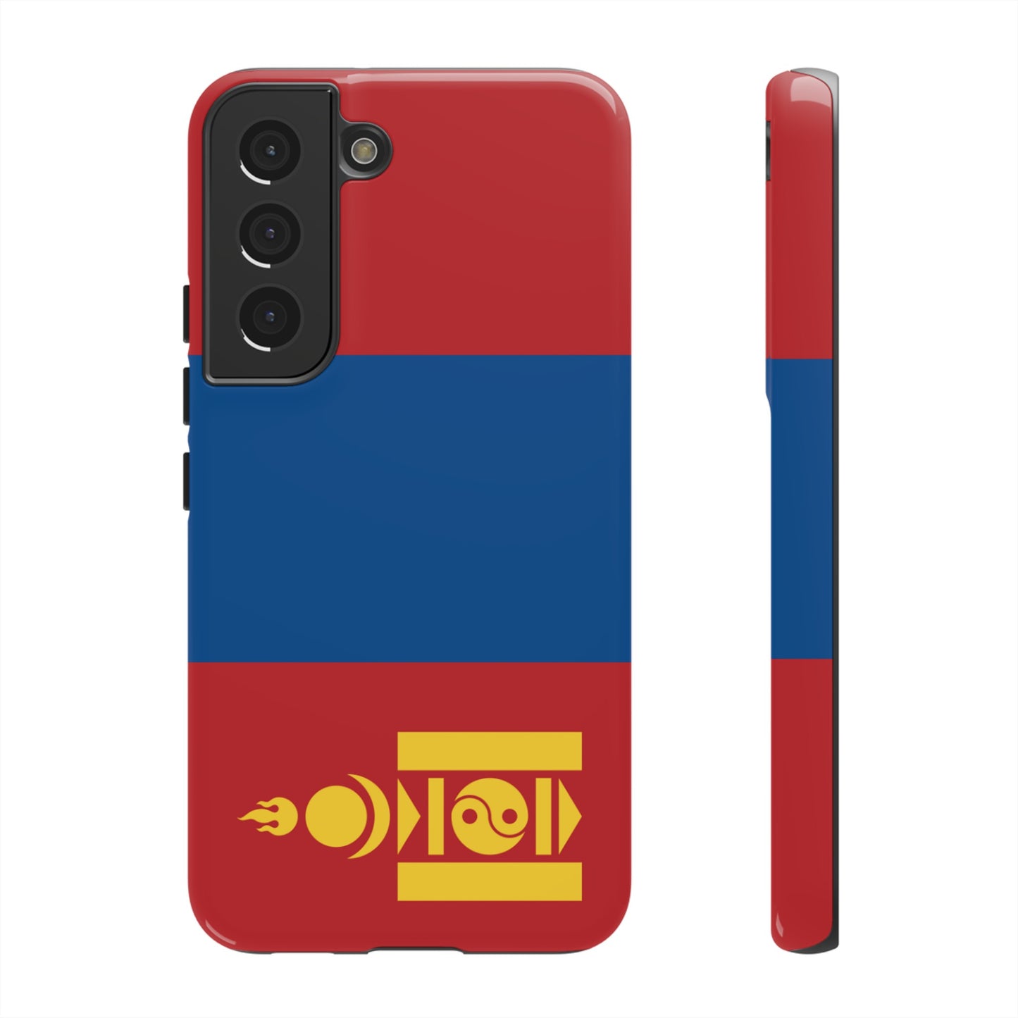 Mongolia Flag Phone Case | iPhone 15 Plus/ Pro, 14, 13, 12| Google Pixel 7, Pro, 5| Samsung Galaxy S23 All Major Phone Models