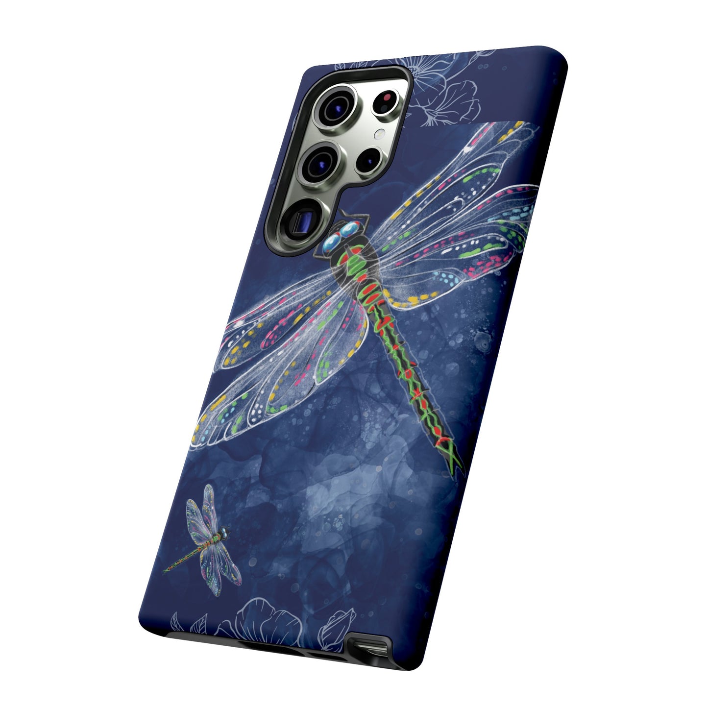 Dragonfly Wallpaper Phone Case | iPhone 15 Plus/ Pro, 14, 13, 12| Google Pixel 7, Pro, 5| Samsung Galaxy S23 All Major Phone Models