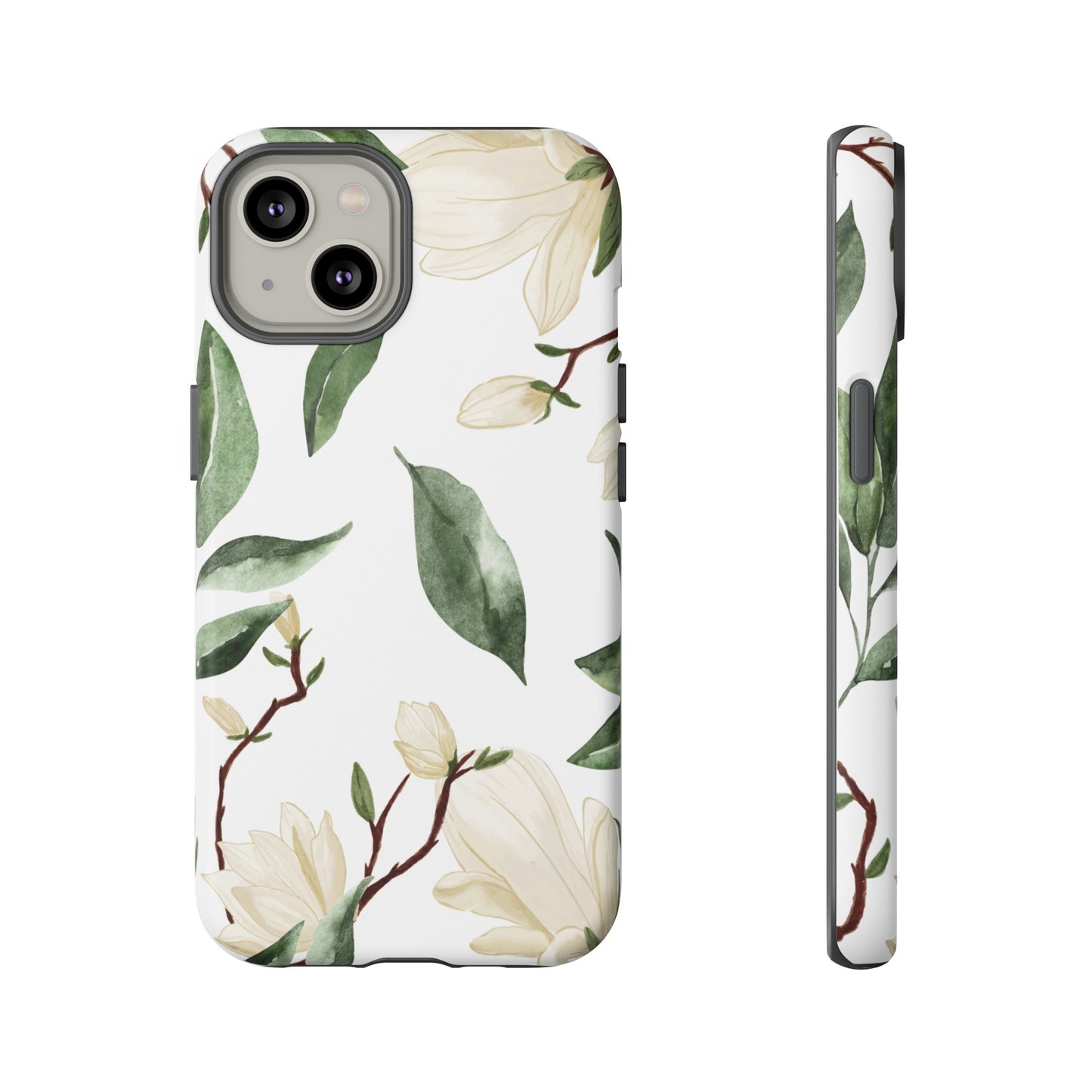 Light Floral Wallpaper Phone Case | iPhone 15 Plus/ Pro, 14, 13, 12| Google Pixel 7, Pro, 5| Samsung Galaxy S23 All Major Phone Models