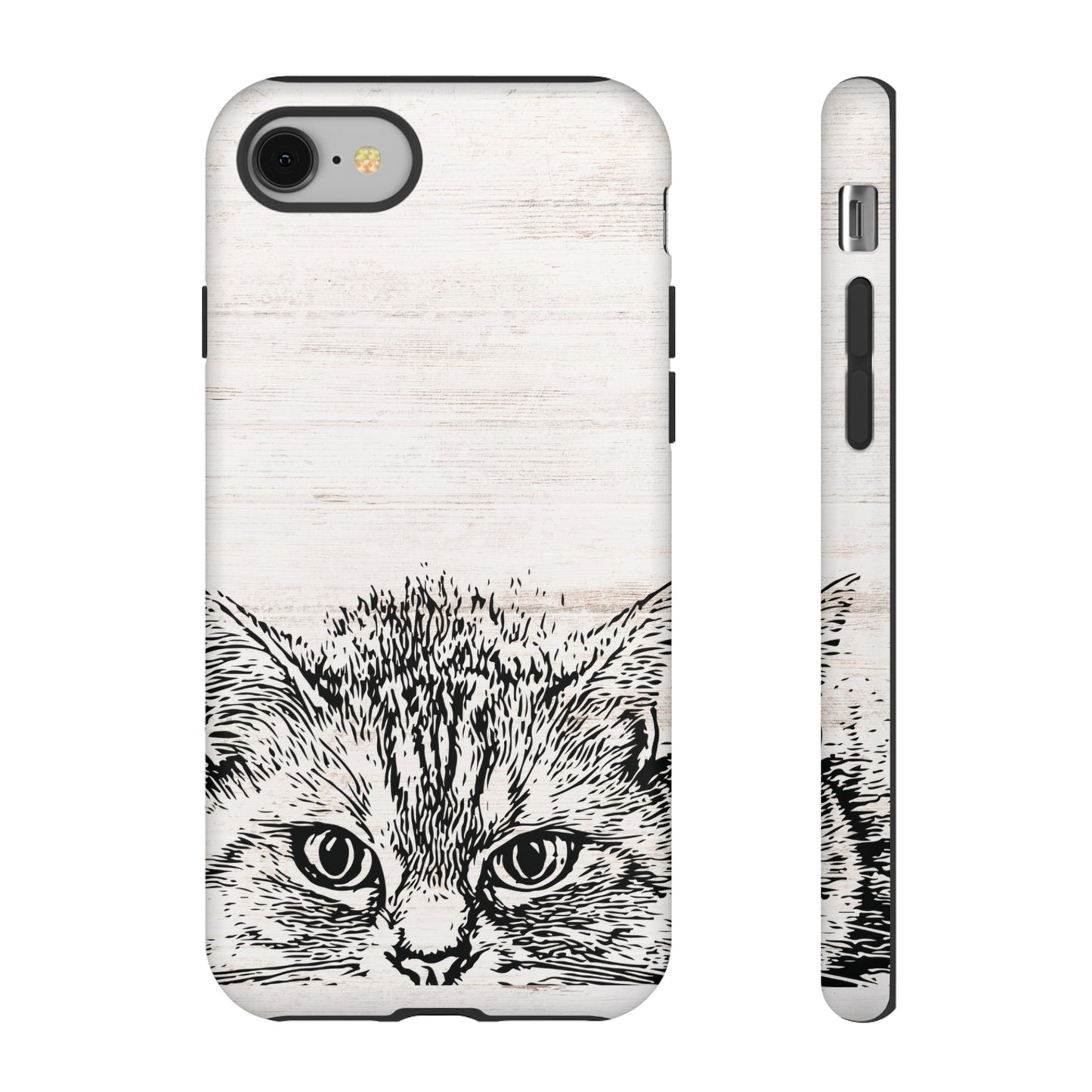 Close- Up Cat Wallpaper Phone Case | iPhone 15 Plus/ Pro, 14, 13, 12| Google Pixel 7, Pro, 5| Samsung Galaxy S23 All Major Phone Models