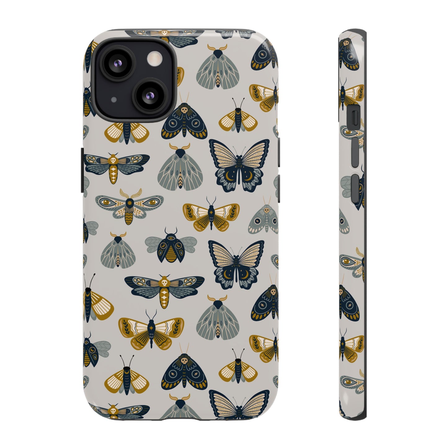 Butterfly and Moth Wallpaper Phone Case | iPhone 15 Plus/ Pro, 14, 13, 12| Google Pixel 7, Pro, 5| Samsung Galaxy S23 All Major Phone Models