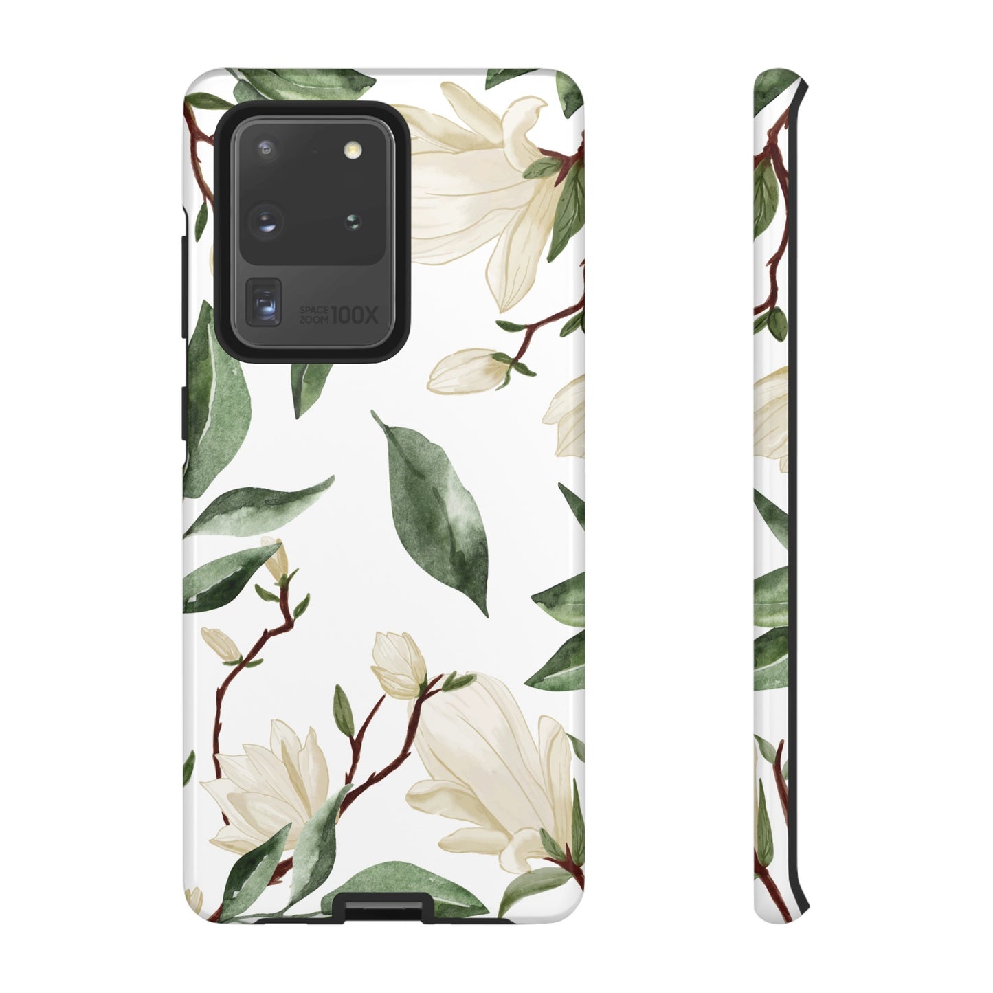 Light Floral Wallpaper Phone Case | iPhone 15 Plus/ Pro, 14, 13, 12| Google Pixel 7, Pro, 5| Samsung Galaxy S23 All Major Phone Models