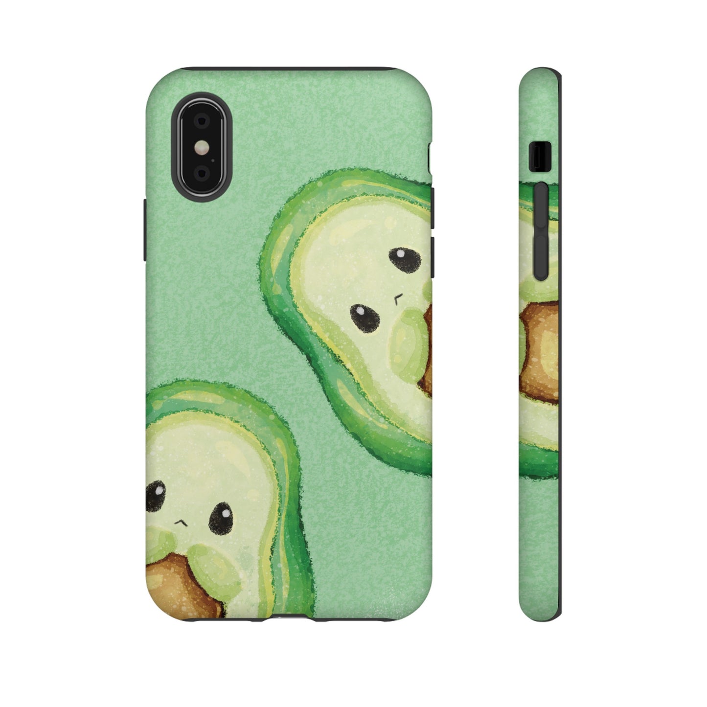 Avocado Friends Wallpaper Phone Case | iPhone 15 Plus/ Pro, 14, 13, 12| Google Pixel 7, Pro, 5| Samsung Galaxy S23 All Major Phone Models