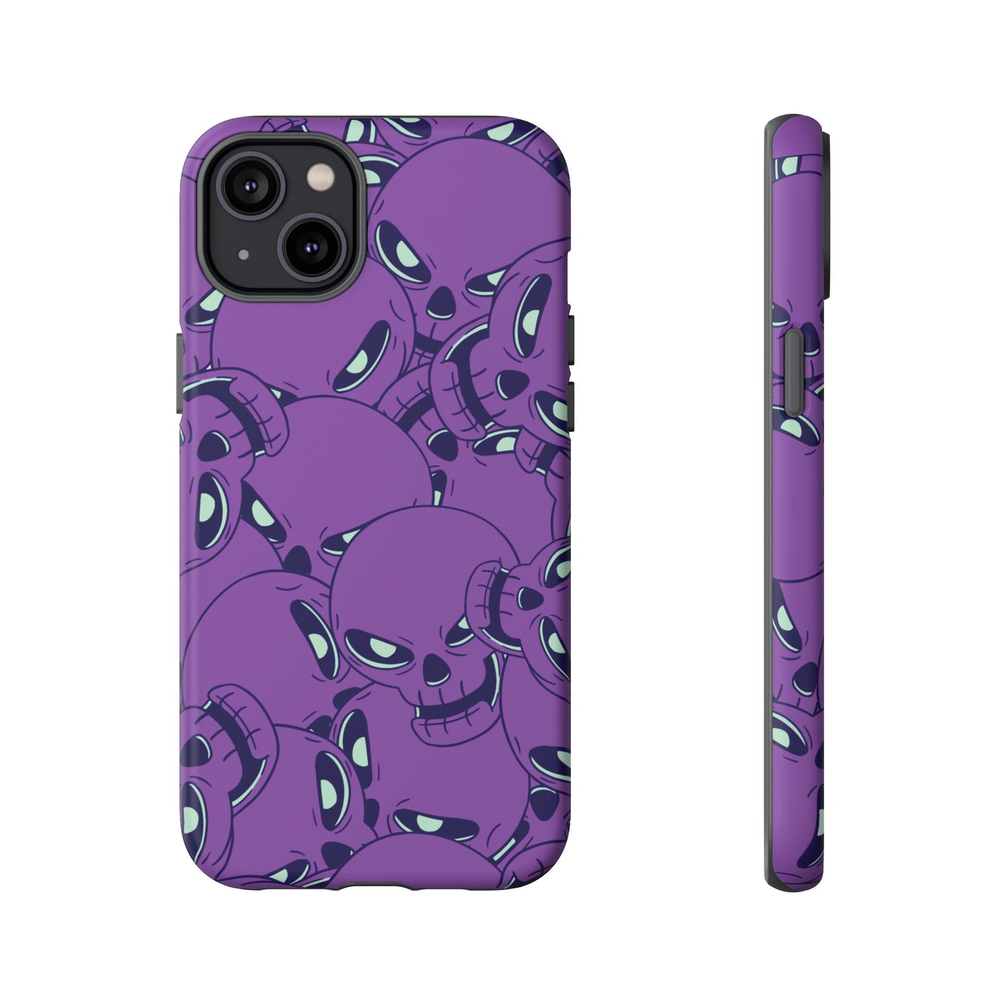 Glowing Skulls Wallpaper Phone Case | iPhone 15 Plus/ Pro, 14, 13, 12| Google Pixel 7, Pro, 5| Samsung Galaxy S23 All Major Phone Models