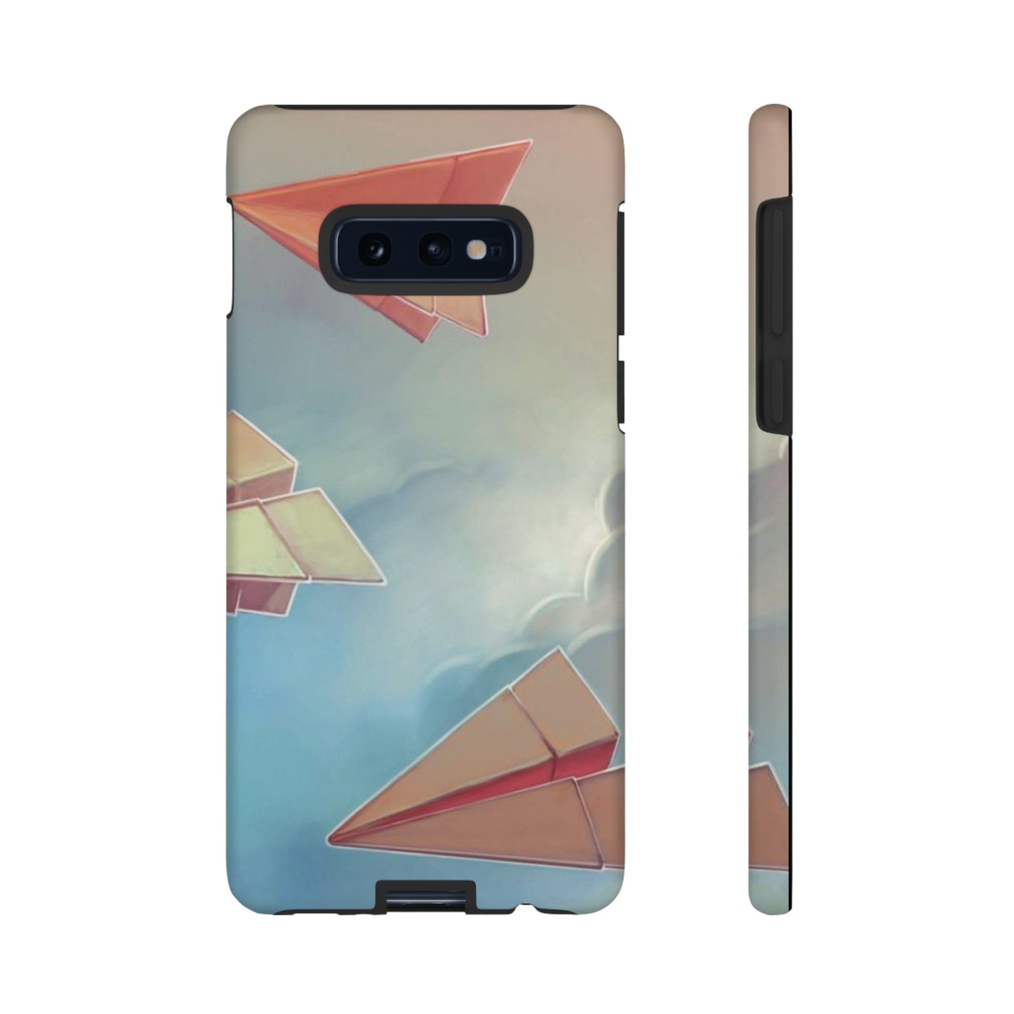 Paper Plane Wallpaper Phone Case | iPhone 15 Plus/ Pro, 14, 13, 12| Google Pixel 7, Pro, 5| Samsung Galaxy S23 All Major Phone Models