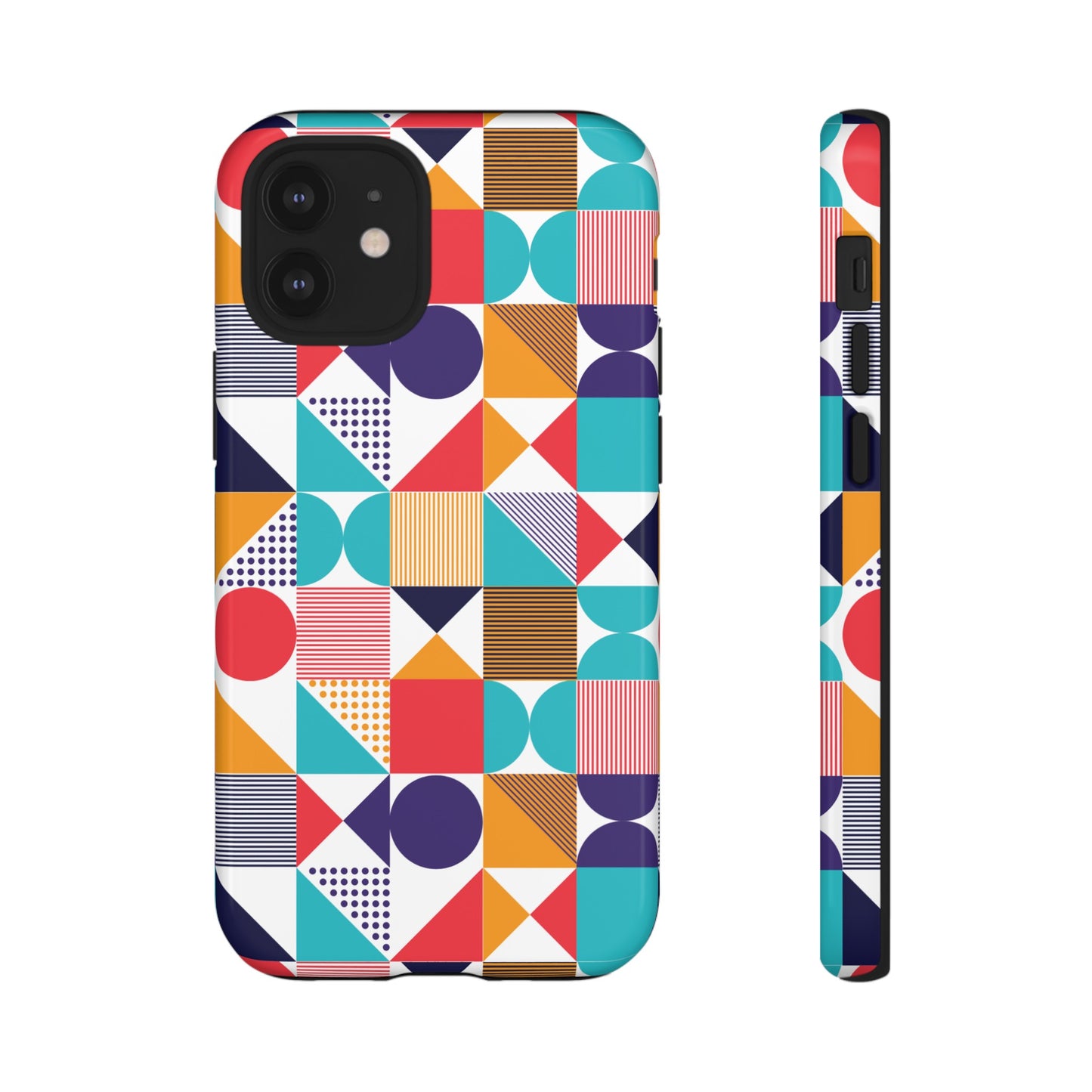 Geometric Patterned Wallpaper Phone Case | iPhone 15 Plus/ Pro, 14, 13, 12| Google Pixel 7, Pro, 5|Samsung Galaxy S23 All Major Phone Models