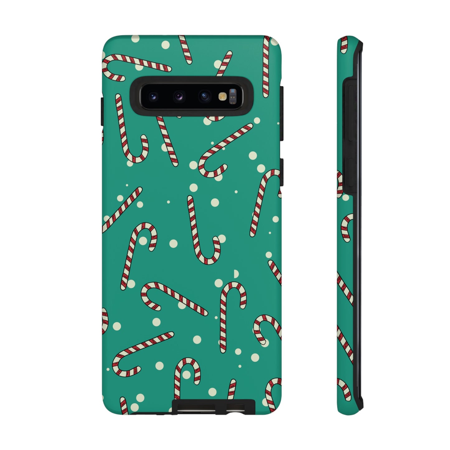 Candycane Wallpaper Phone Case | iPhone 15 Plus/ Pro, 14, 13, 12| Google Pixel 7, Pro, 5| Samsung Galaxy S23 All Major Phone Models