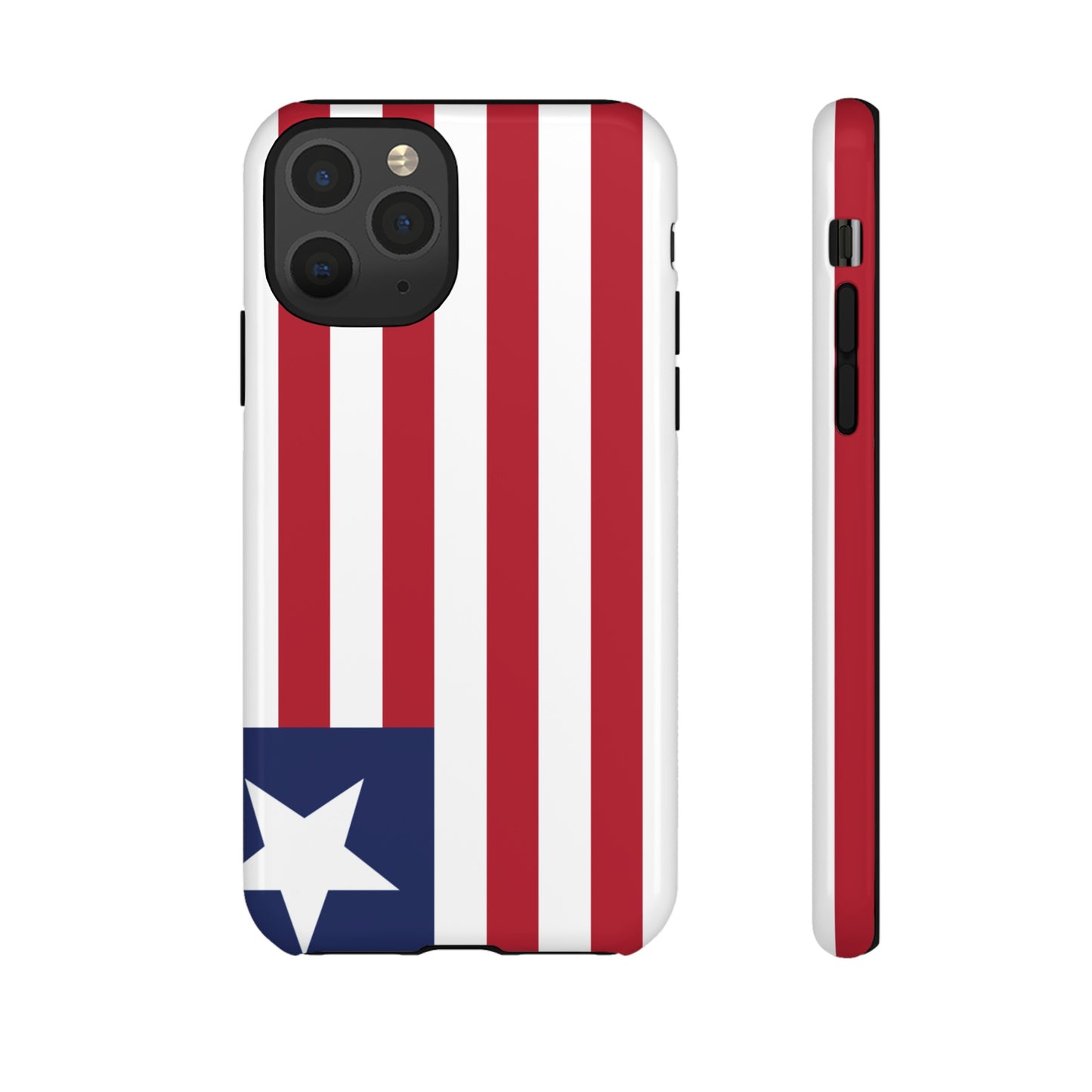 Liberia Flag Phone Case | iPhone 15 Plus/ Pro, 14, 13, 12| Google Pixel 7, Pro, 5| Samsung Galaxy S23 All Major Phone Models