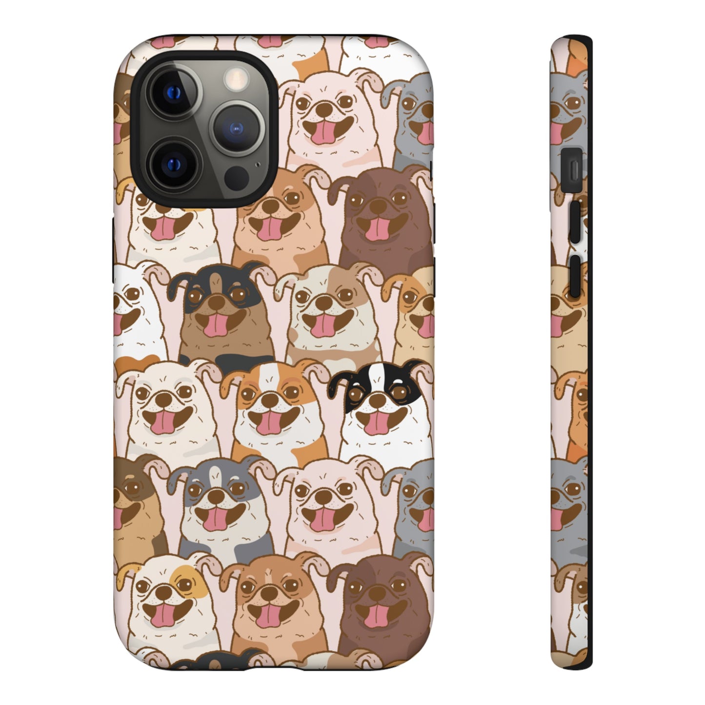 Dog Line Up Phone Case | iPhone 15 Plus/ Pro, 14, 13, 12| Google Pixel 7, Pro, 5| Samsung Galaxy S23 All Major Phone Models