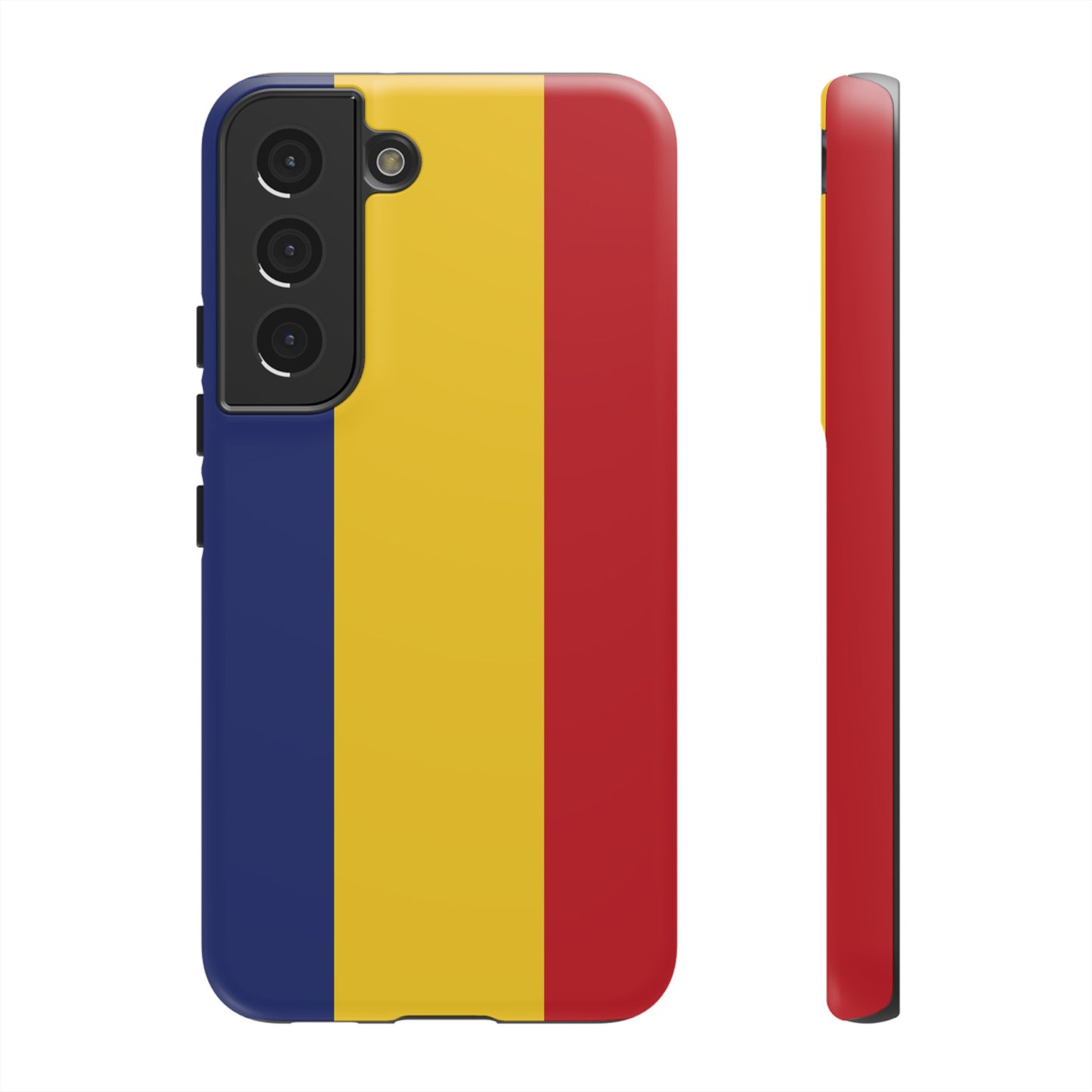 Romania Flag Phone Case | iPhone 15 Plus/ Pro, 14, 13, 12| Google Pixel 7, Pro, 5| Samsung Galaxy S23 All Major Phone Models