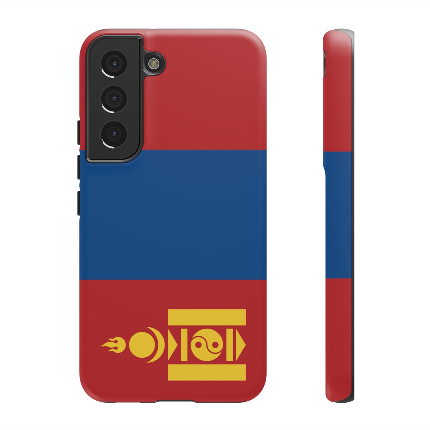 Mongolia Flag Phone Case | iPhone 15 Plus/ Pro, 14, 13, 12| Google Pixel 7, Pro, 5| Samsung Galaxy S23 All Major Phone Models