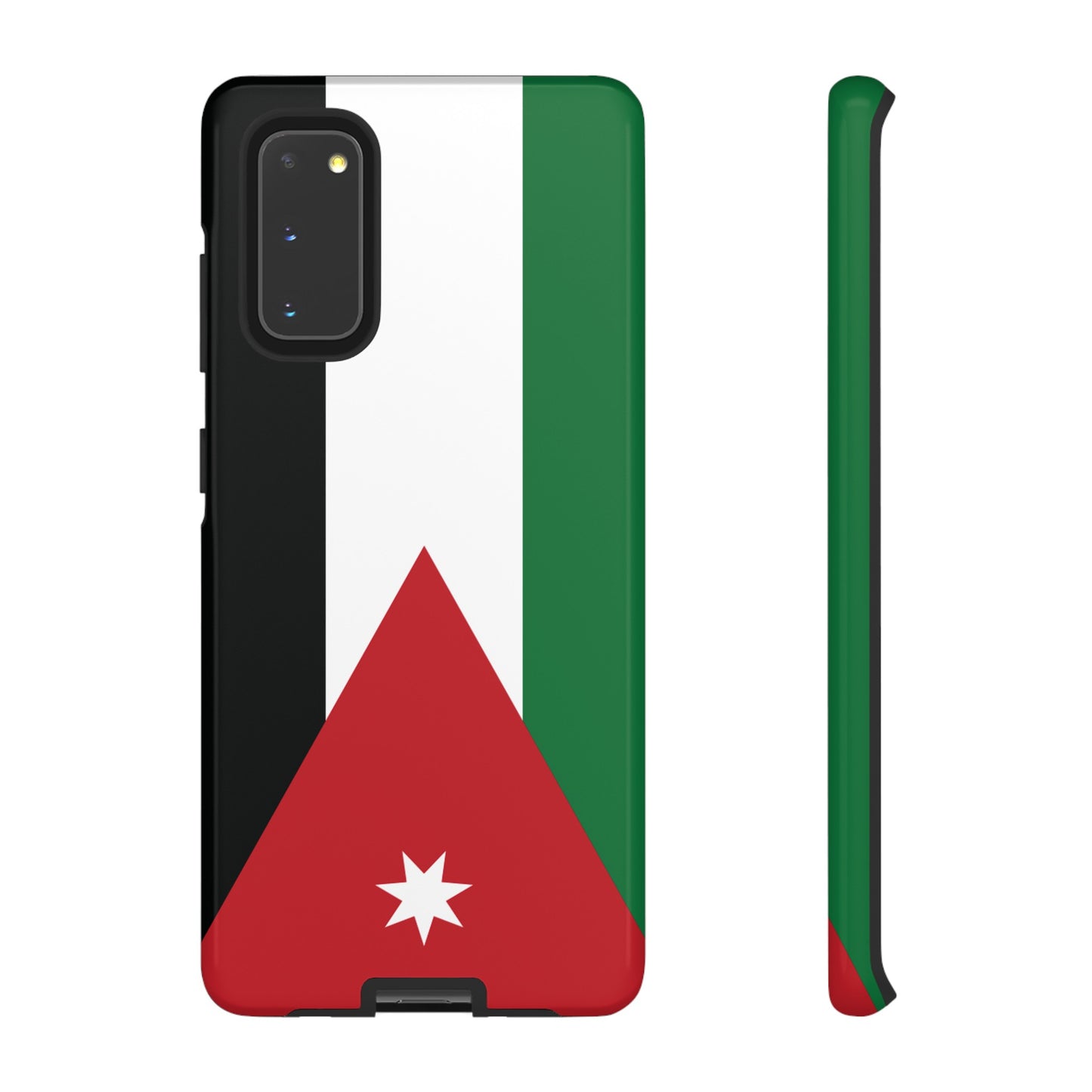 Jordan Flag Phone Case |iPhone 15 Plus/ Pro, 14, 13, 12|Google Pixel 7, Pro, 5| Samsung Galaxy S23 All Major Phone Models