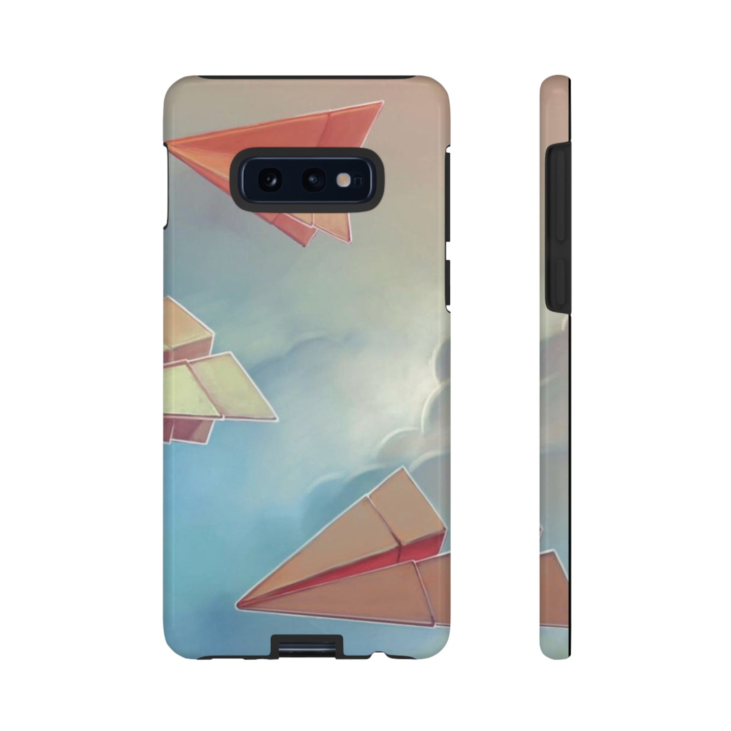 Paper Plane Wallpaper Phone Case | iPhone 15 Plus/ Pro, 14, 13, 12| Google Pixel 7, Pro, 5| Samsung Galaxy S23 All Major Phone Models