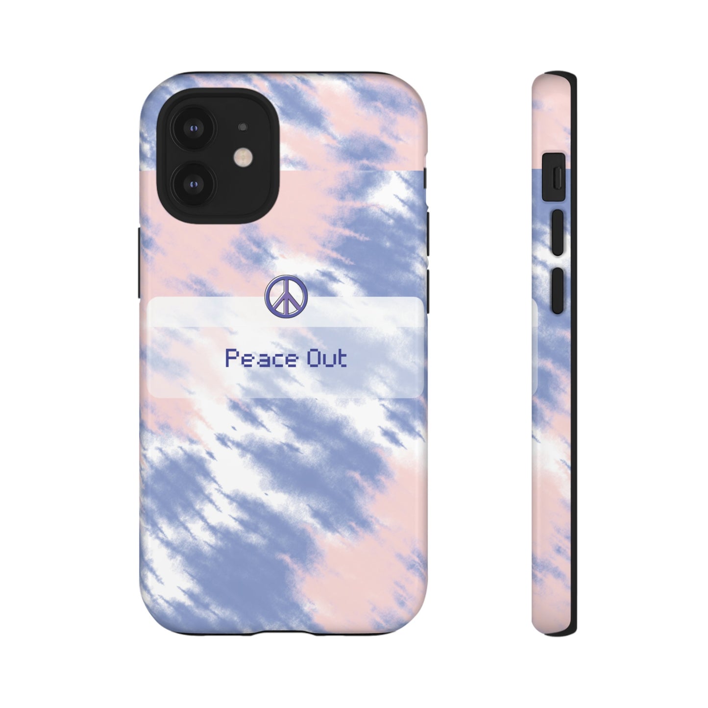 Peace Out Wallpaper Phone Case | iPhone 15 Plus/ Pro, 14, 13, 12| Google Pixel 7, Pro, 5| Samsung Galaxy S23 All Major Phone Models