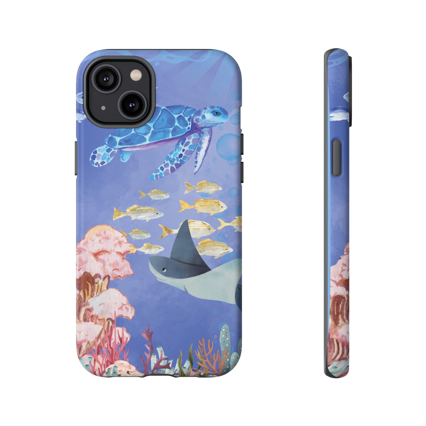 Underwater Scene Wallpaper Phone Case | iPhone 15 Plus/ Pro, 14, 13, 12| Google Pixel 7, Pro, 5| Samsung Galaxy S23 All Major Phone Models