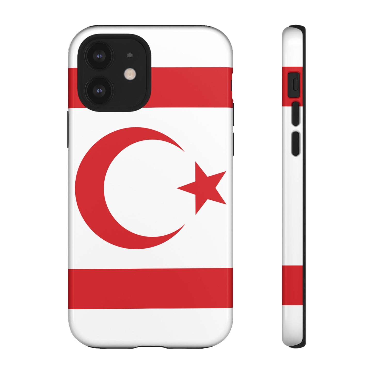 Northern Cyprus Flag Phone Case | iPhone 15 Plus/ Pro, 14, 13, 12| Google Pixel 7, Pro, 5| Samsung Galaxy S23 All Major Phone Models