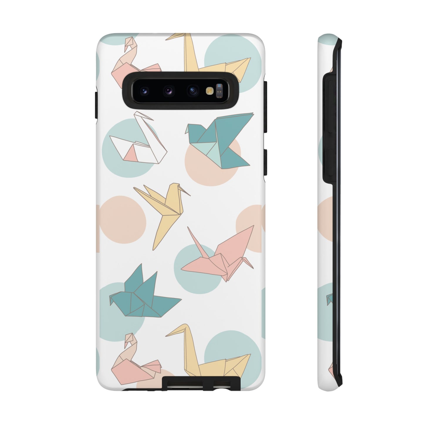 Origami Wallpaper Phone Case | iPhone 15 Plus/ Pro, 14, 13, 12| Google Pixel 7, Pro, 5| Samsung Galaxy S23 All Major Phone Models