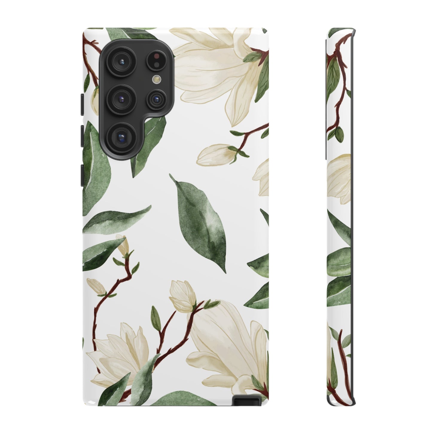 Light Floral Wallpaper Phone Case | iPhone 15 Plus/ Pro, 14, 13, 12| Google Pixel 7, Pro, 5| Samsung Galaxy S23 All Major Phone Models