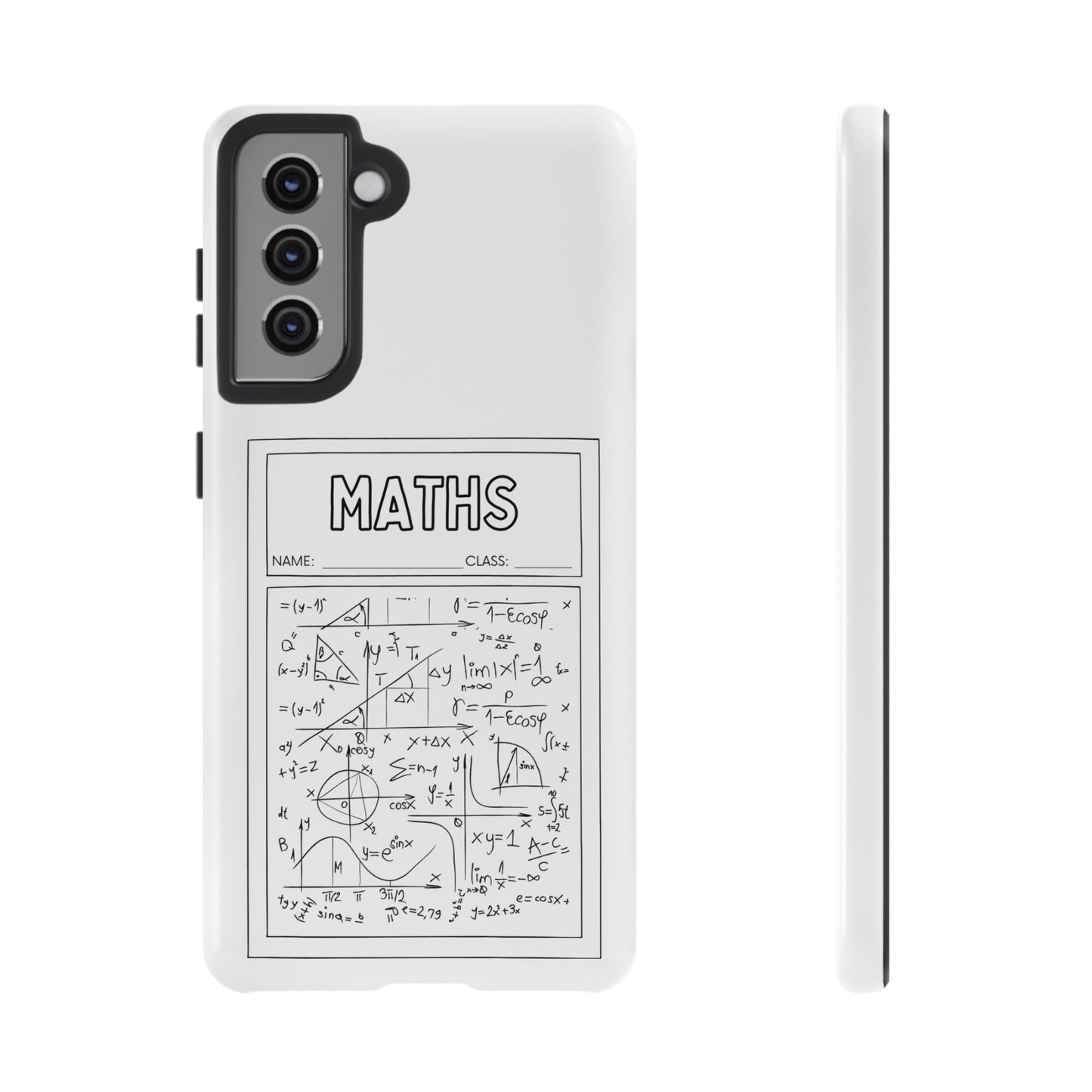 Maths Class Wallpaper Phone Case | iPhone 15 Plus/ Pro, 14, 13, 12| Google Pixel 7, Pro, 5| Samsung Galaxy S23 All Major Phone Models