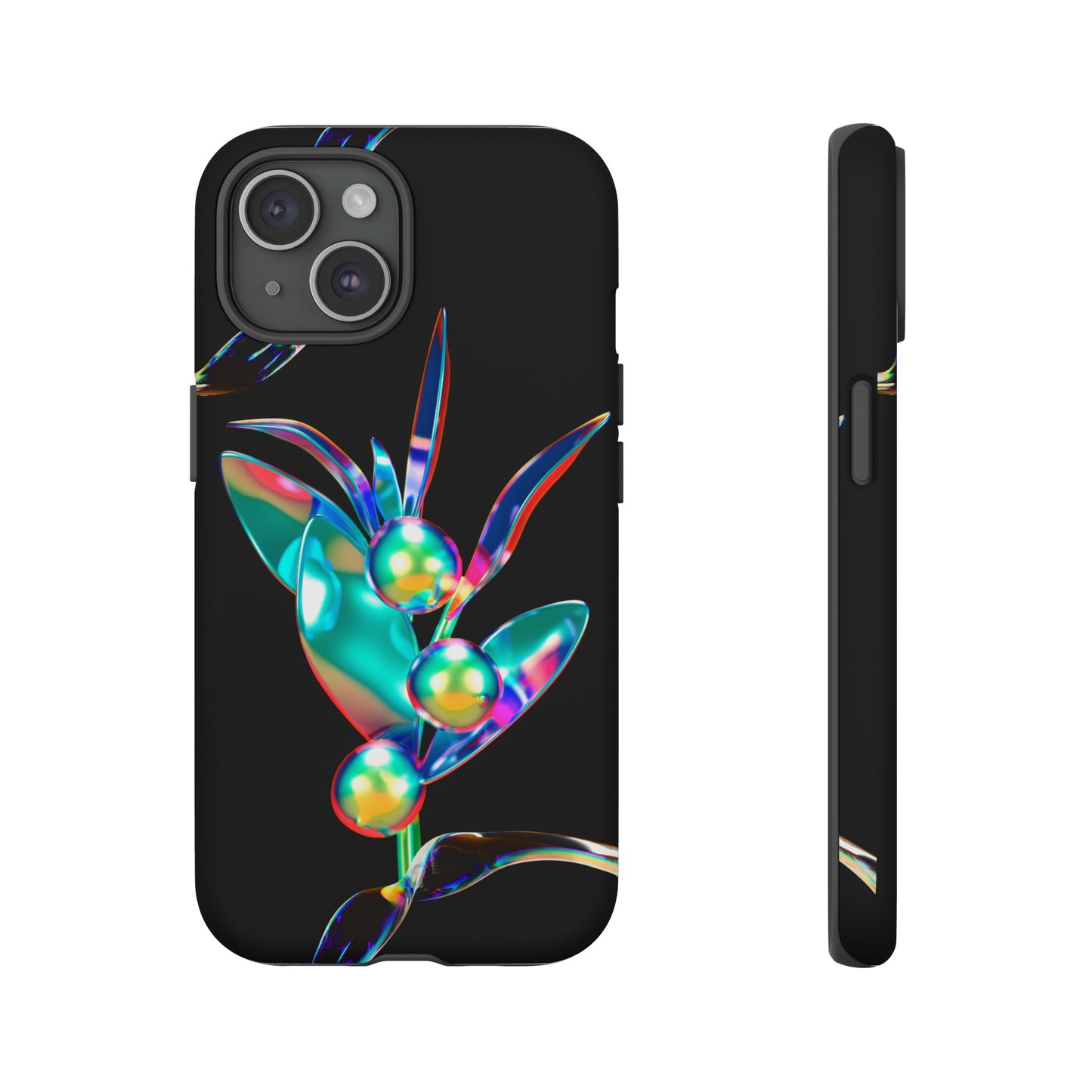 Psychedelic Flower Wallpaper Phone Case | iPhone 15 Plus/ Pro, 14, 13, 12| Google Pixel 7, Pro, 5| Samsung Galaxy S23 All Major Phone Models