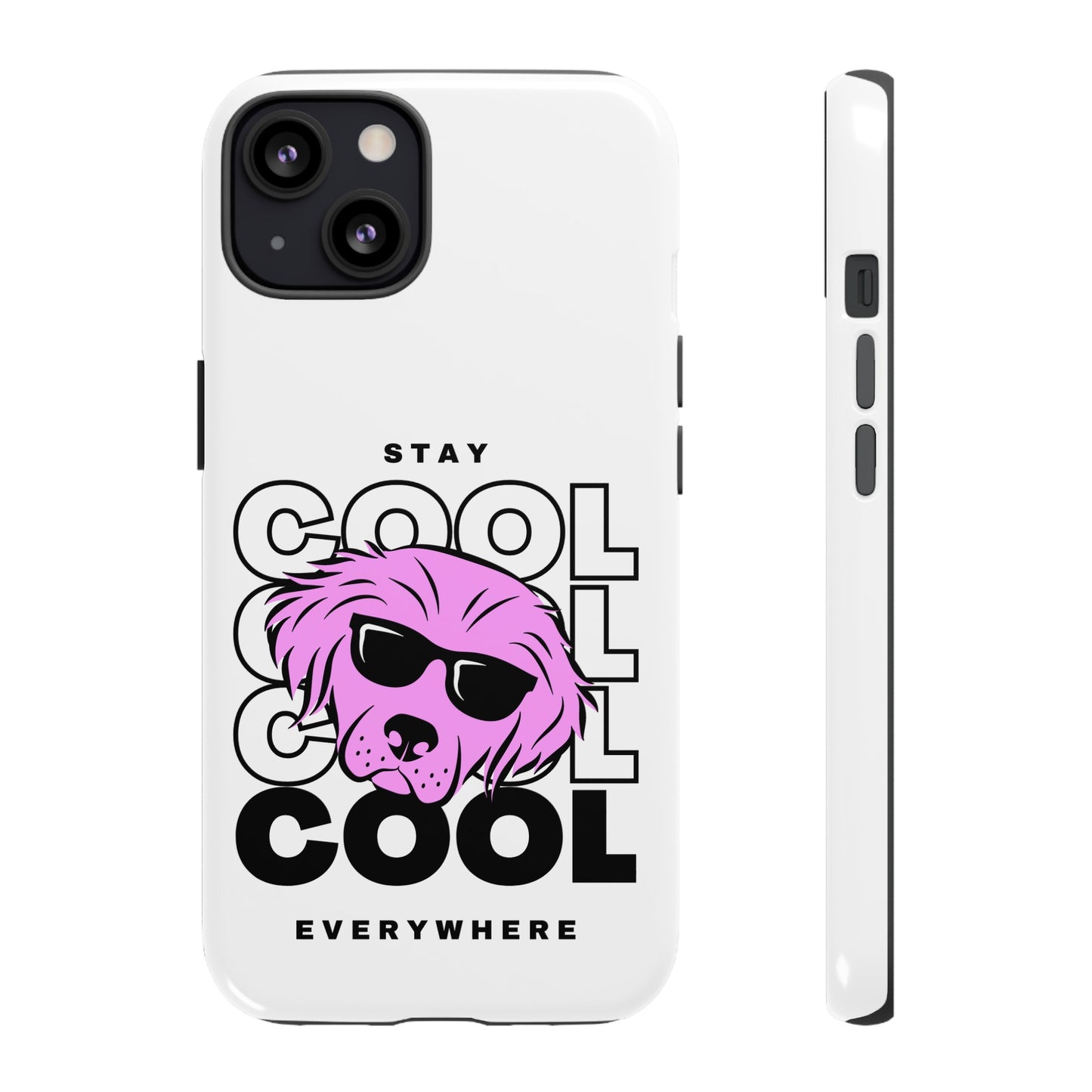 Stay Cool Phone Case | iPhone 15 Plus/ Pro, 14, 13, 12| Google Pixel 7, Pro, 5| Samsung Galaxy S23 All Major Phone Models