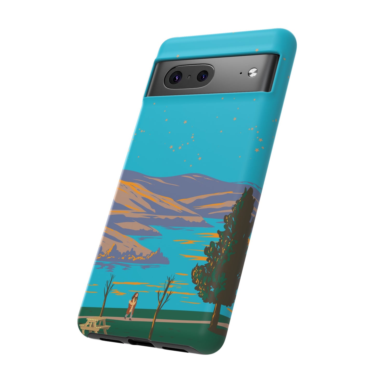 Afternoon Stroll Phone Case| iPhone 15 Plus/ Pro, 14, 13, 12| Google Pixel 7, Pro, 5| Samsung Galaxy S23 All Major Phone Models