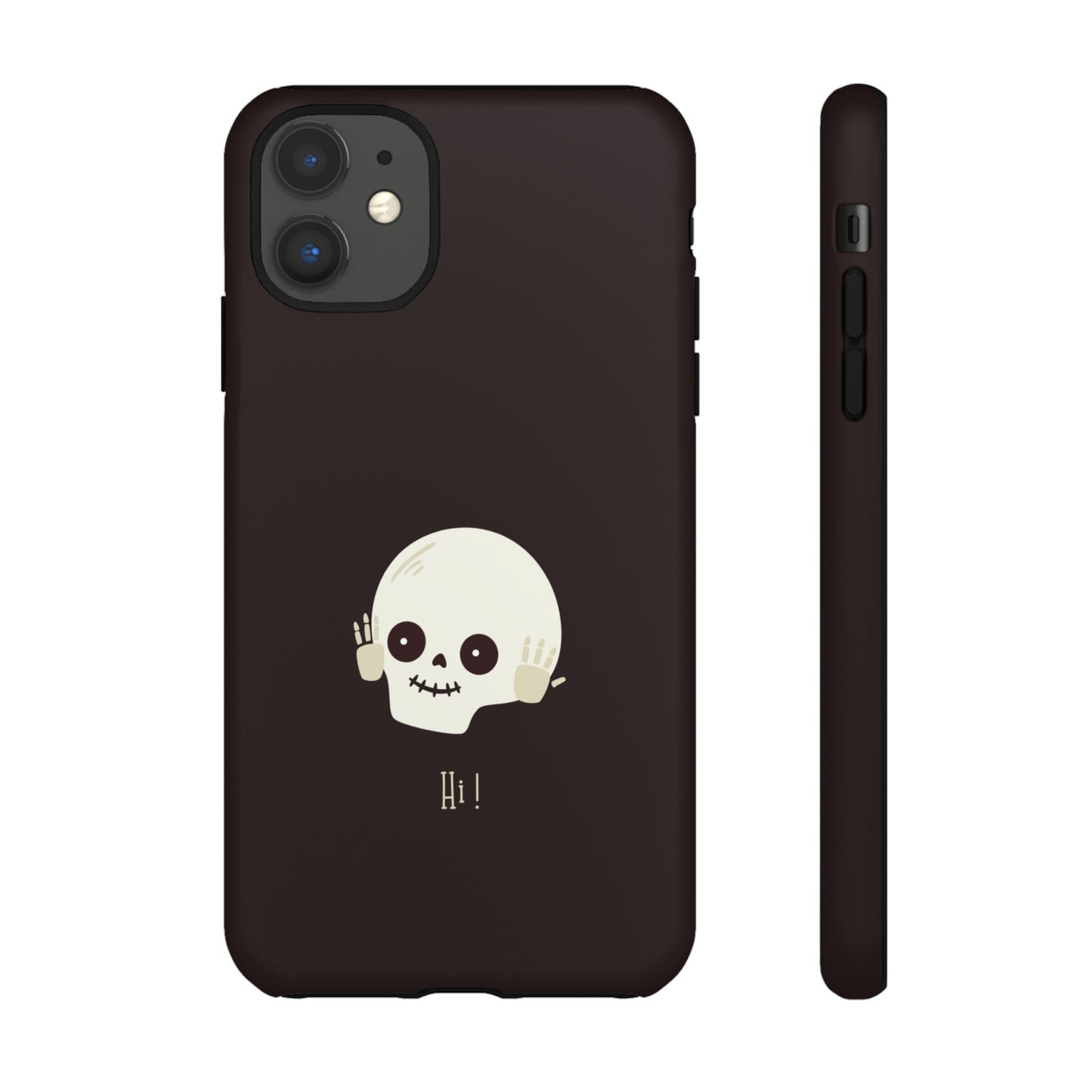 Hello Skull Phone Case | iPhone 15 Plus/ Pro, 14, 13, 12| Google Pixel 7, Pro, 5| Samsung Galaxy S23 All Major Phone Models