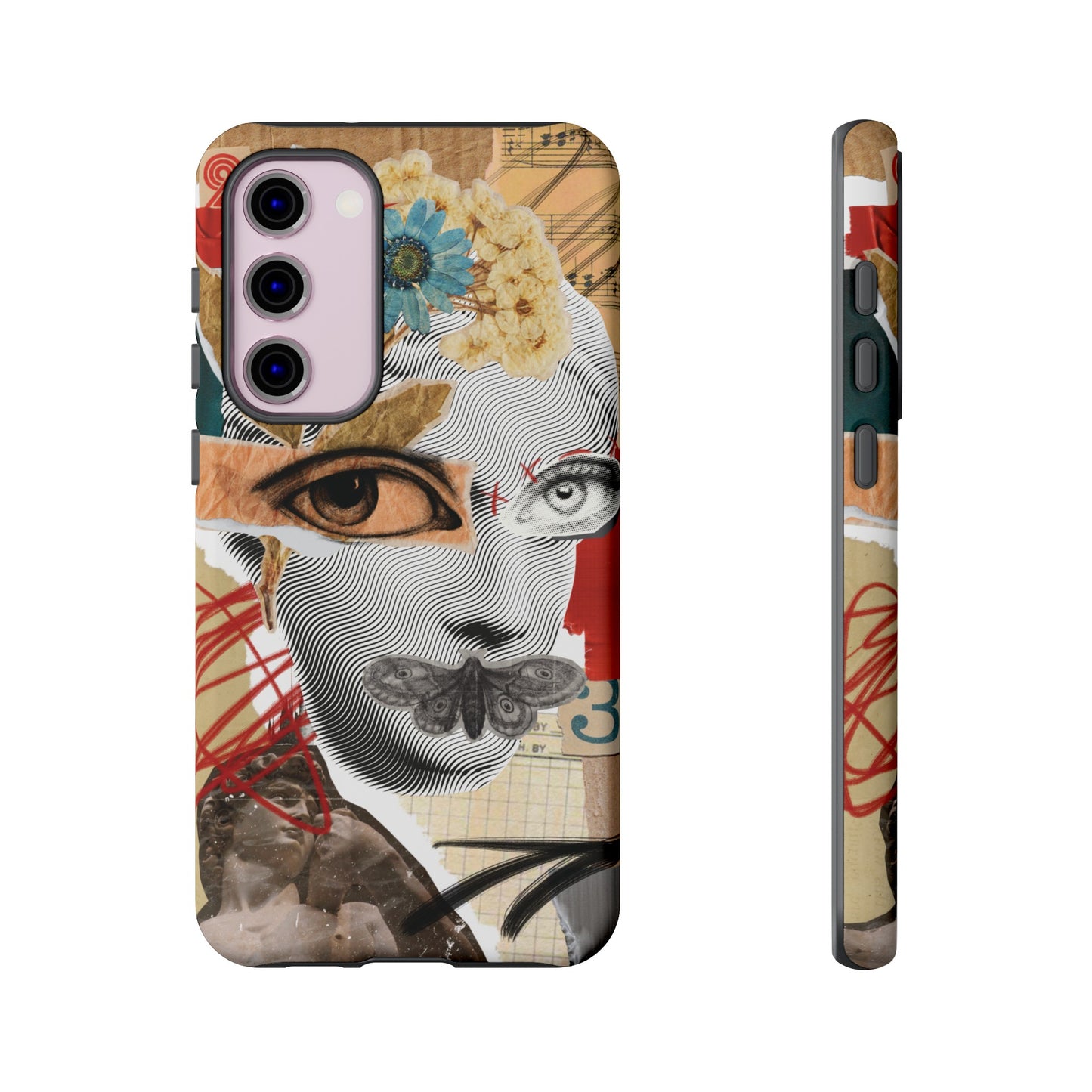 Woman Collage Wallpaper Phone Case | iPhone 15 Plus/ Pro, 14, 13, 12| Google Pixel 7, Pro, 5| Samsung Galaxy S23 All Major Phone Models