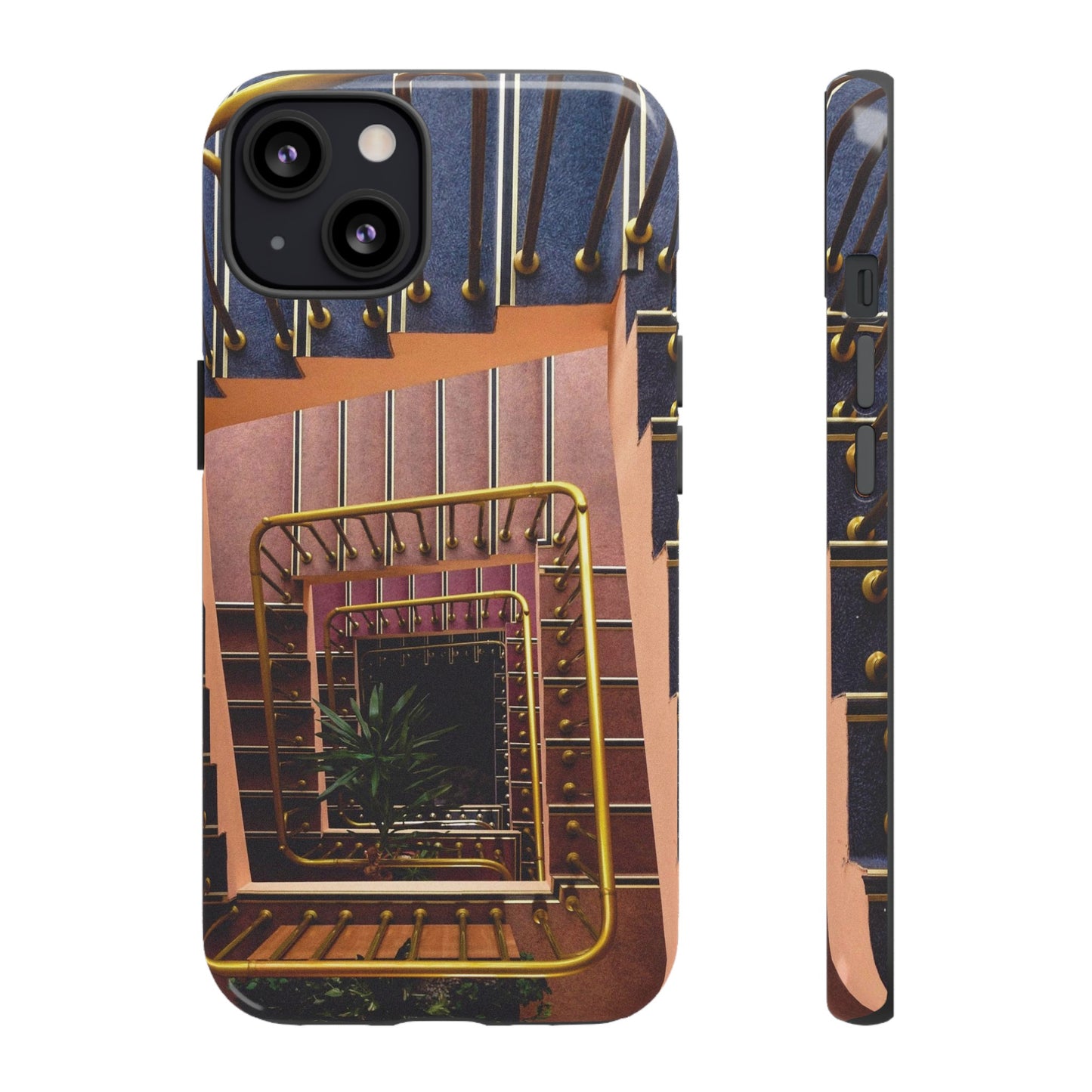 Spiral Staircase Wallpaper Phone Case | iPhone 15 Plus/ Pro, 14, 13, 12| Google Pixel 7, Pro, 5| Samsung Galaxy S23 All Major Phone Models